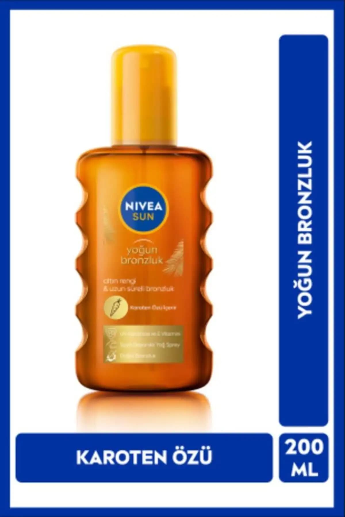 Eda Taşpınar Seyahat Boy ve NIVEA Sun Karoten Yoğun Bronzlaştırıcı Güneş Yağı Karşılaştırması 2