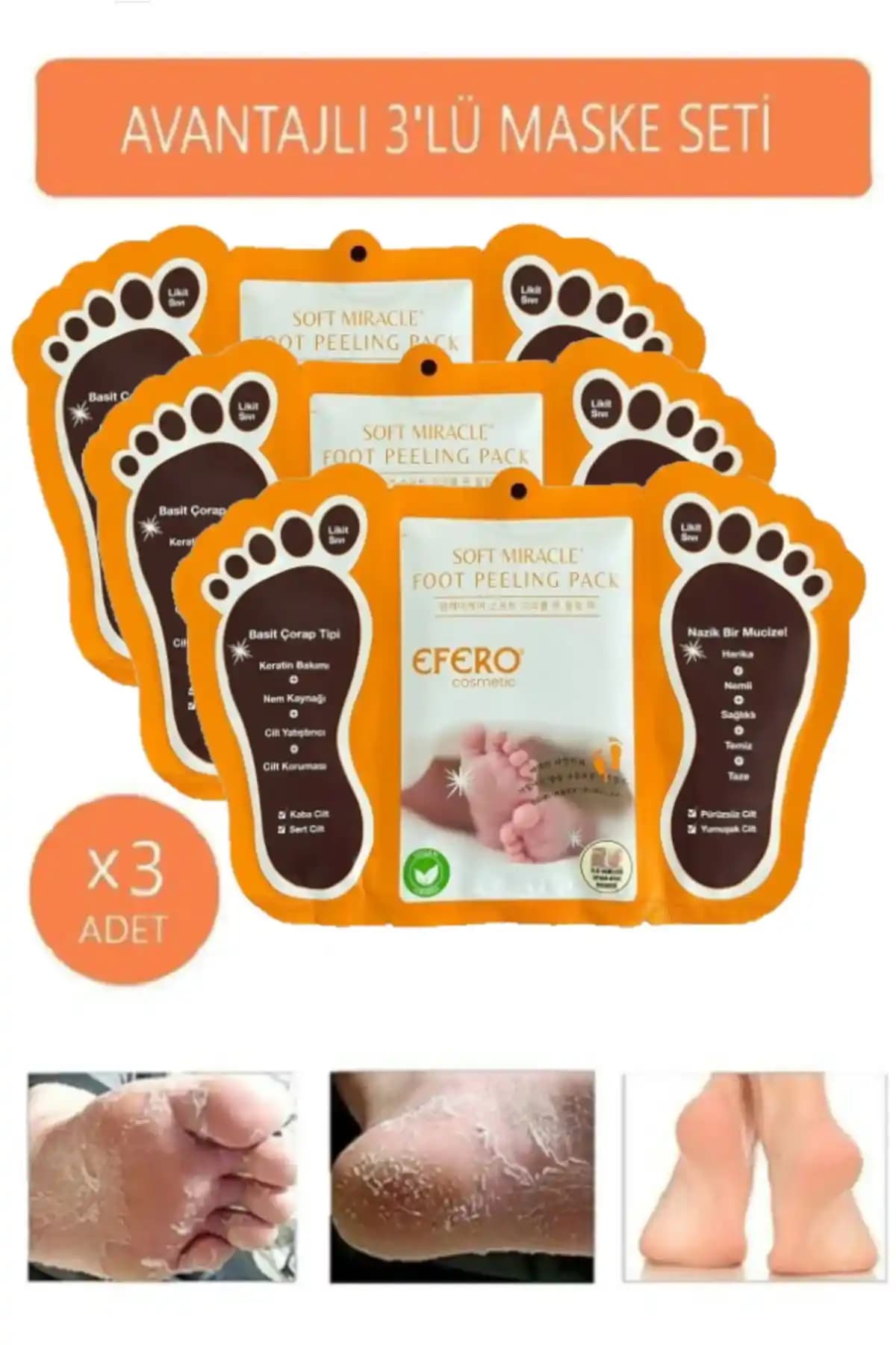 Efero Ayak Soyucu Çorap ve Modalucci El Peeling Maskesi Karşılaştırması