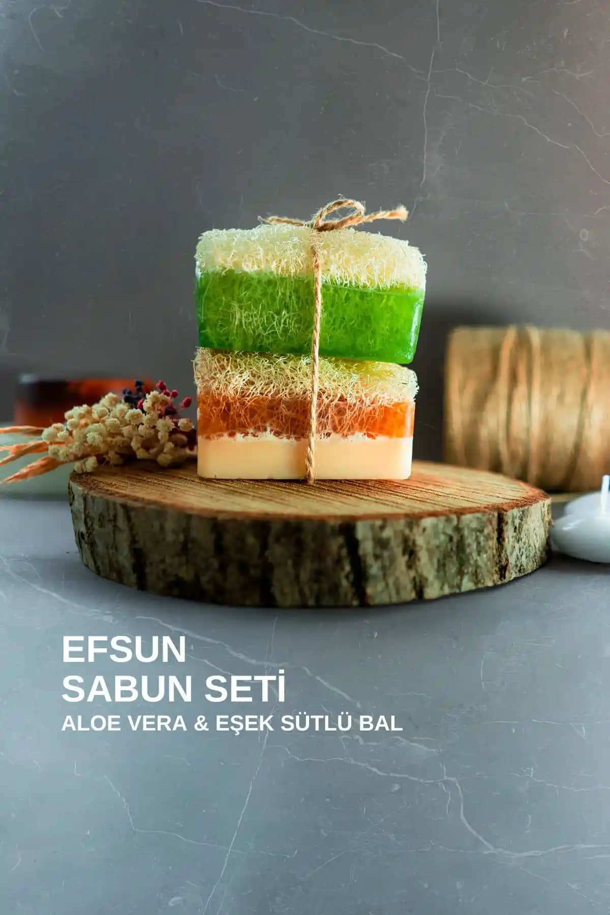 Efsun Doğal Kabak Lifli ve Bal Özlü El Yapımı Sabunların Karşılaştırması