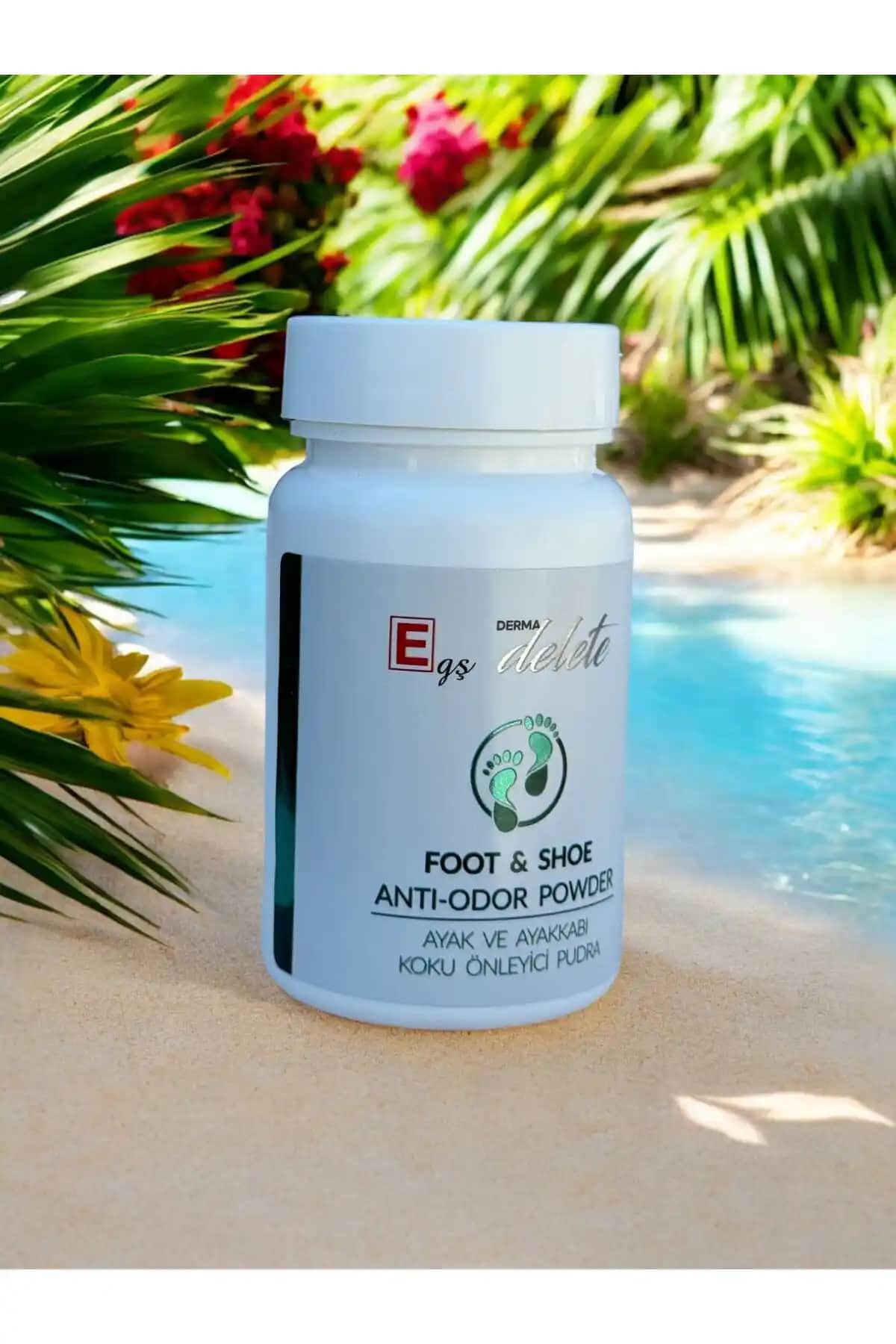 EGŞ COSMETİCS DermaDelete Ayak ve Ayakkabı Koku Önleyici Pudra Ürün Tanıtımı ve Kullanım Avantajları