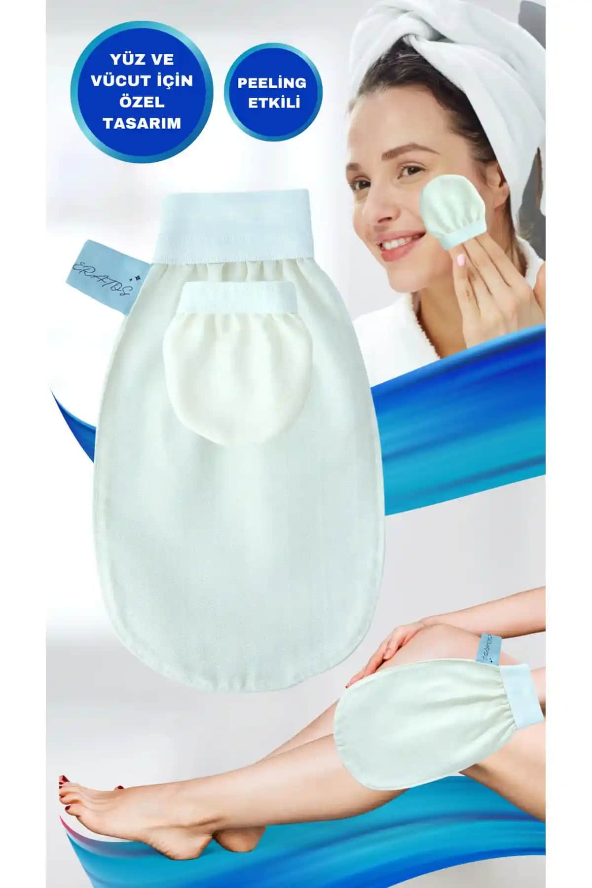 Eratos İpek Banyo Duş Kesesi Seti: Doğal ve Etkili Cilt Temizliği İçin Uygun Çözüm