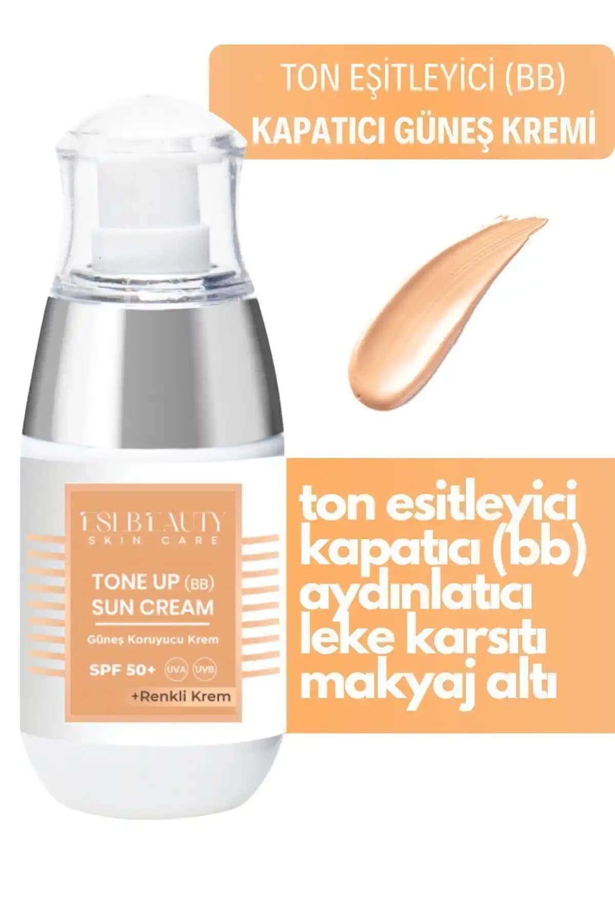 Eslbeauty Ton Eşitleyici Güneş Kremi SPF 50+ ile Güçlü ve Doğal Cilt Koruması