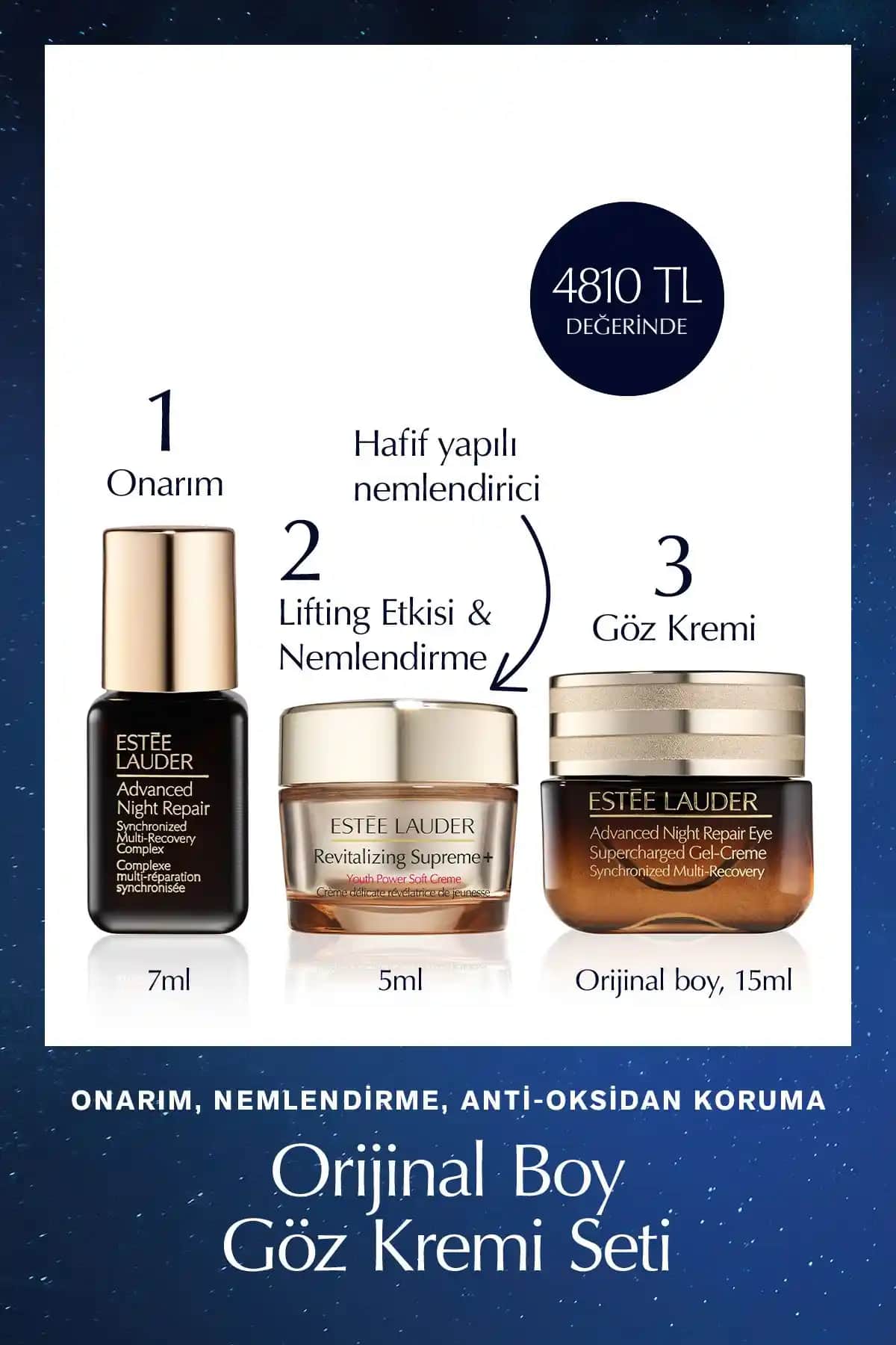 Estée Lauder Cilt Bakım Seti ve Yaşlanma Karşıtı Serum Karşılaştırması