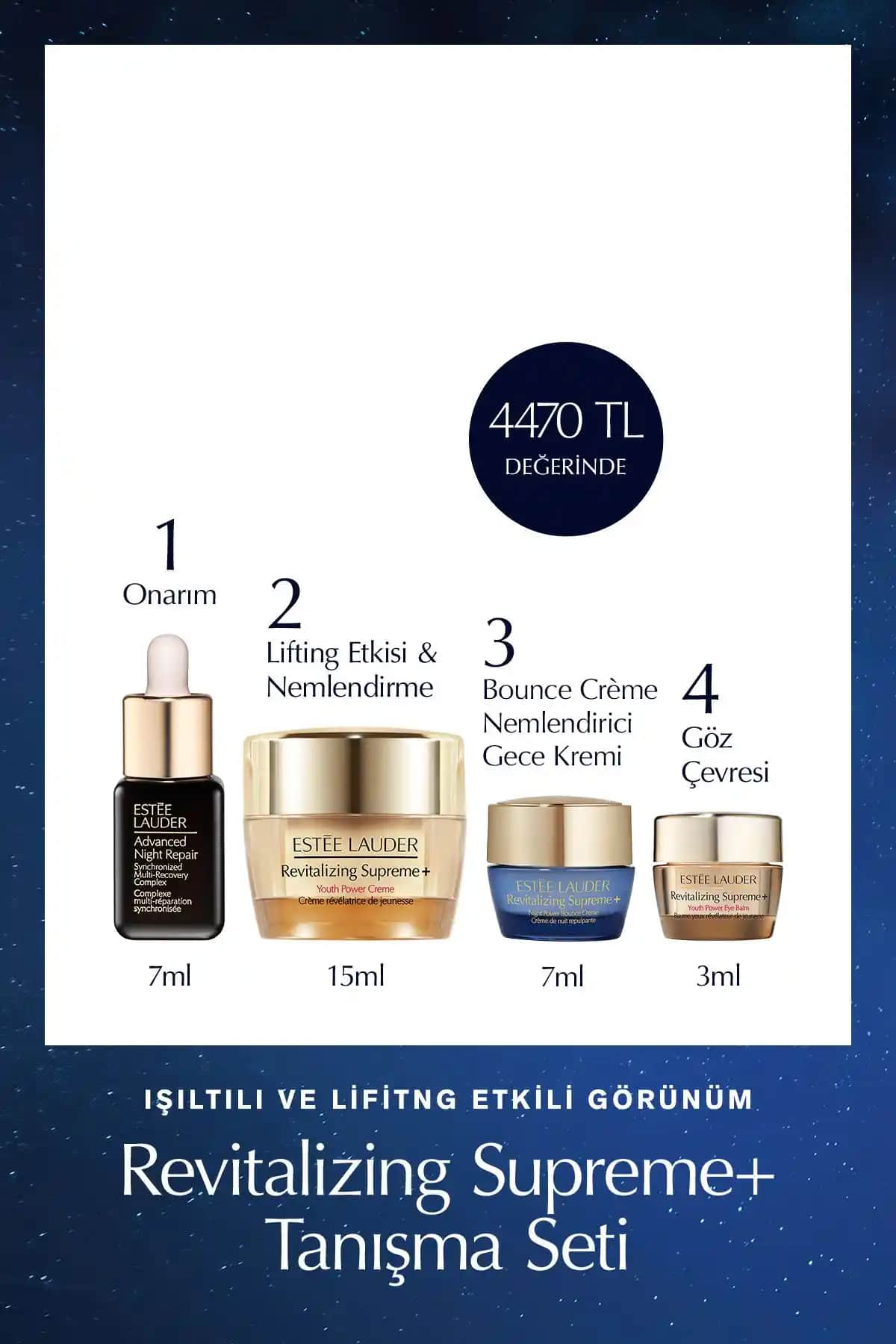 Estée Lauder Seyahat Boy Cilt Bakım Seti ile Gözle Görülür Farklar Yaratın