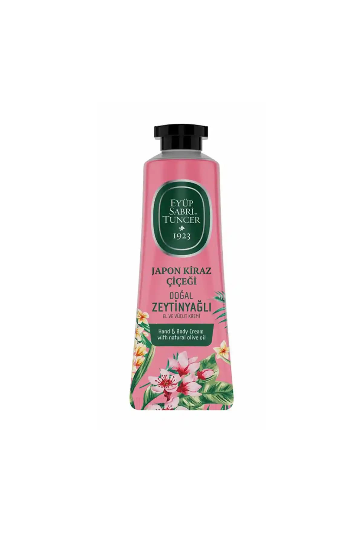 Eyüp Sabri Tuncer Japon Kiraz Çiçeği Doğal Zeytinyağlı El ve Vücut Kremi 50 ml