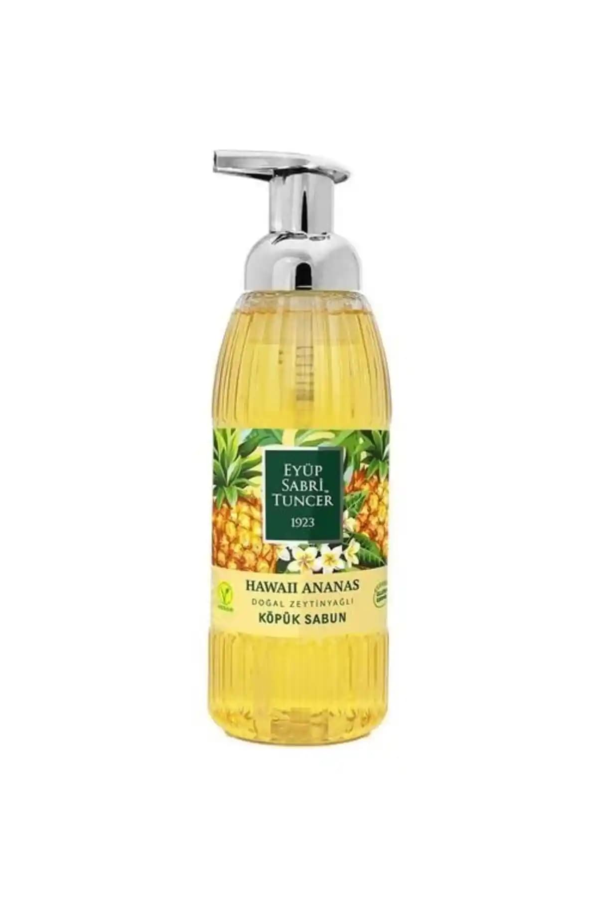 Eyüp Sabri Tuncer Köpük Sabun 500 ml Hawaii Ananas Doğal ve Ferahlatıcı Temizlik