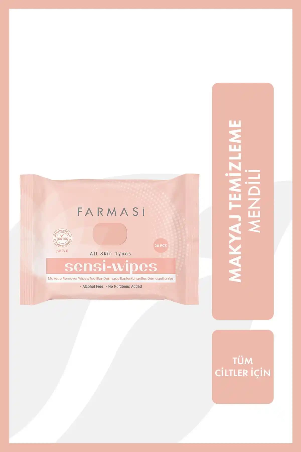 Farmasi Sensi Wipes ve Flormar Makyaj Temizleme Mendilleri Karşılaştırması