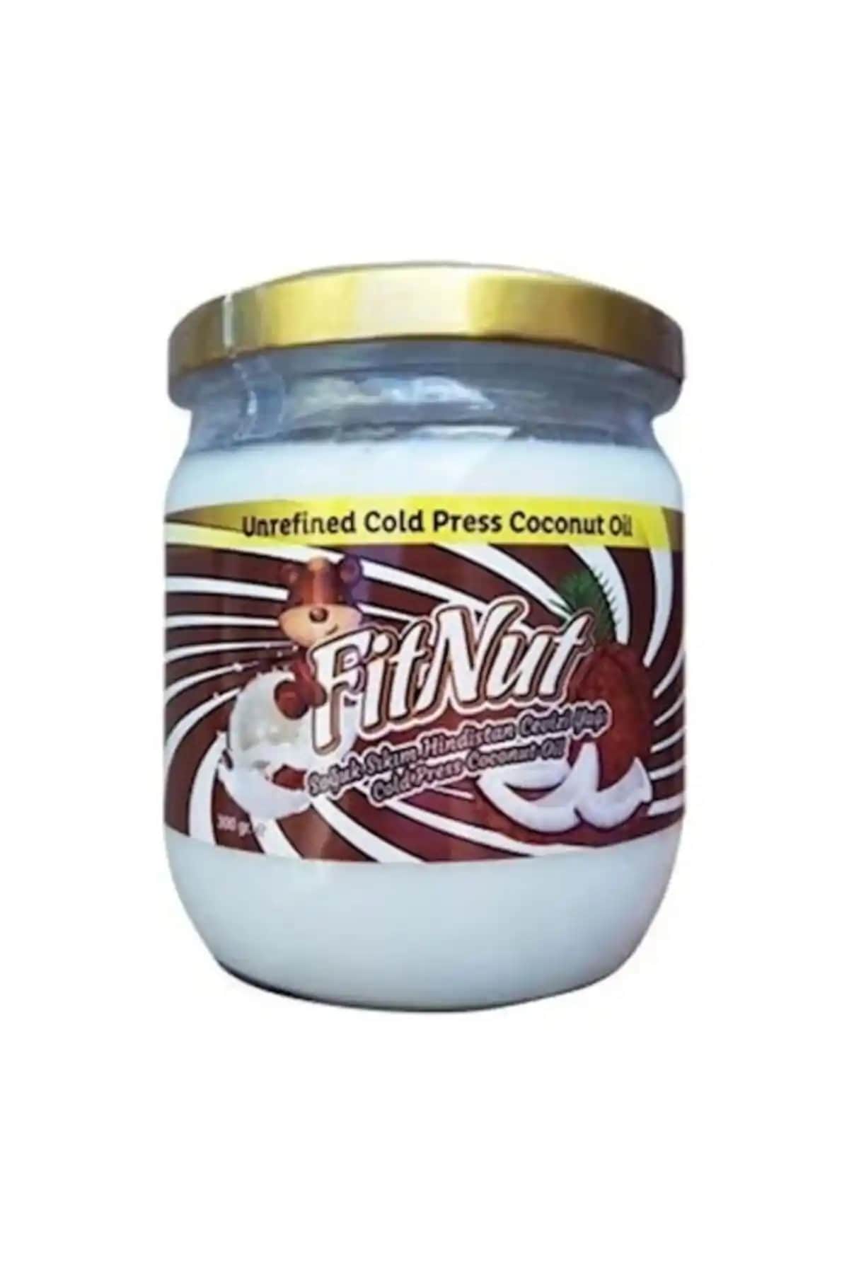 FitNut Glutensiz Hindistan Cevizi Yağı 300 Gr Doğal ve Çok Yönlü Kullanım İmkanı Sunar