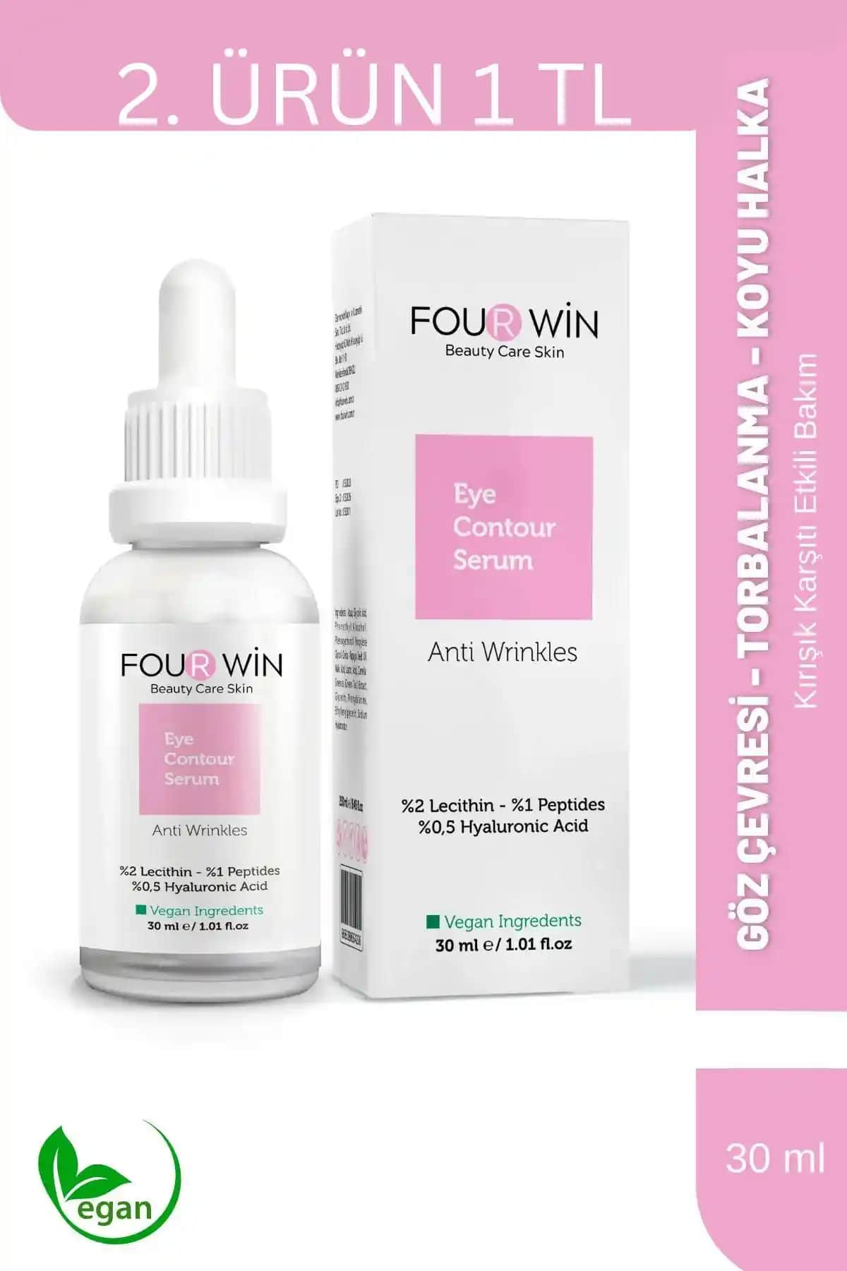 Four Win Göz Çevresi Aydınlatıcı ve Kırışık Karşıtı Ürün Özellikleri ve Faydaları