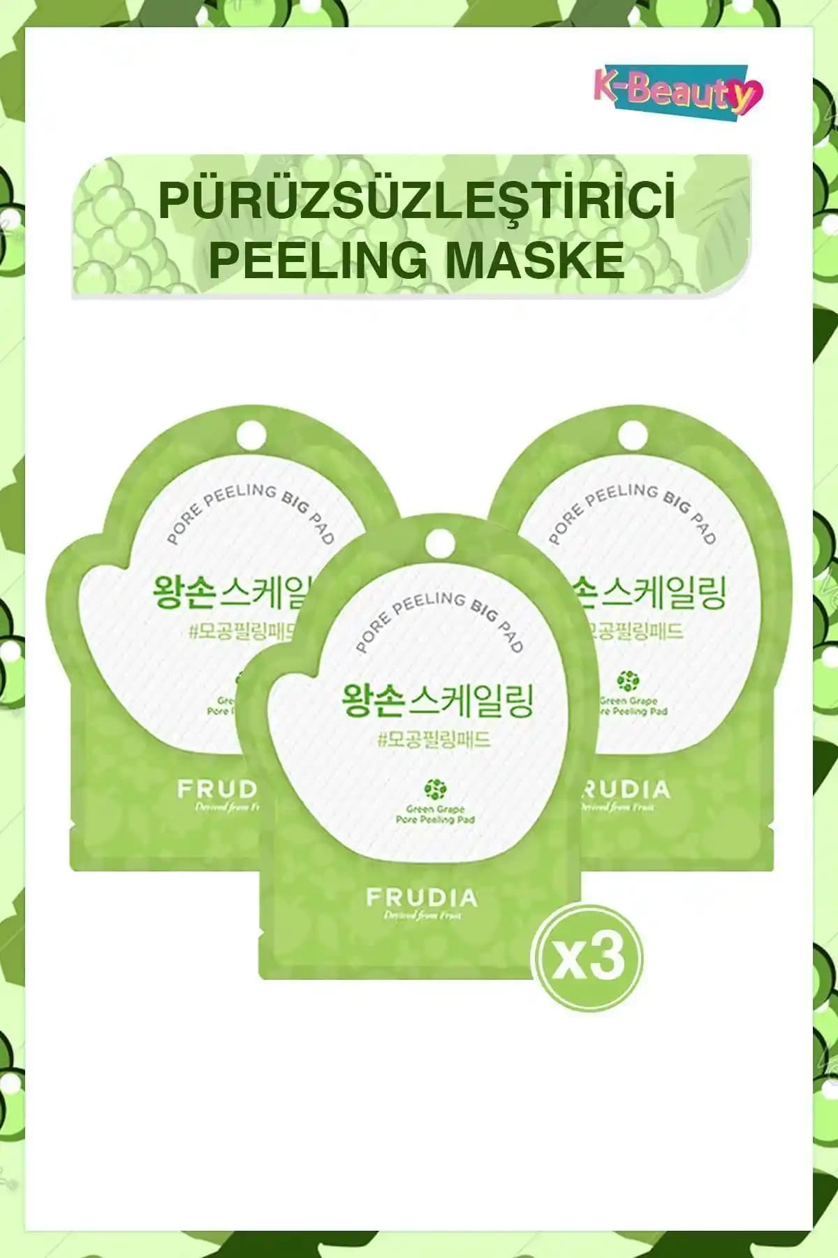 Frudia Green Grape Gözenek Kontrol Pore Peeling Pedi Özellikleri ve Kullanım Rehberi