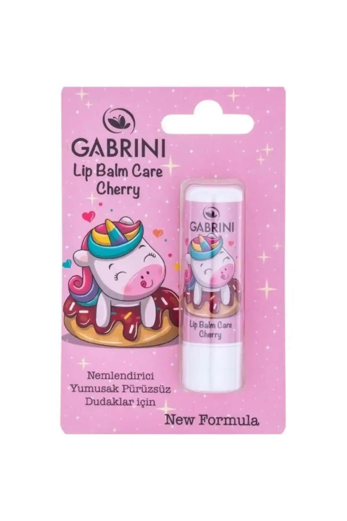 Gabrini Lip Balm Care Cherry Dudaklar İçin Doğal ve Etkili Nemlendirici Ürün