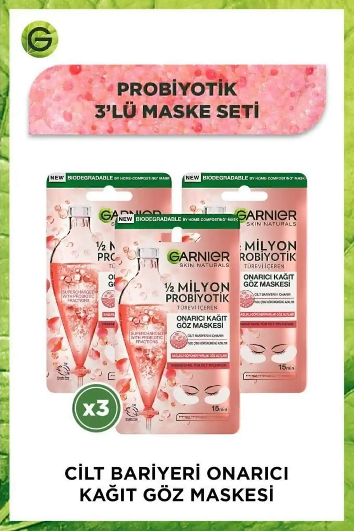 Garnier Göz ve Yüz Maskeleri Karşılaştırması: Probiyotik ve Hyaluronik Aloe Özellikleri
