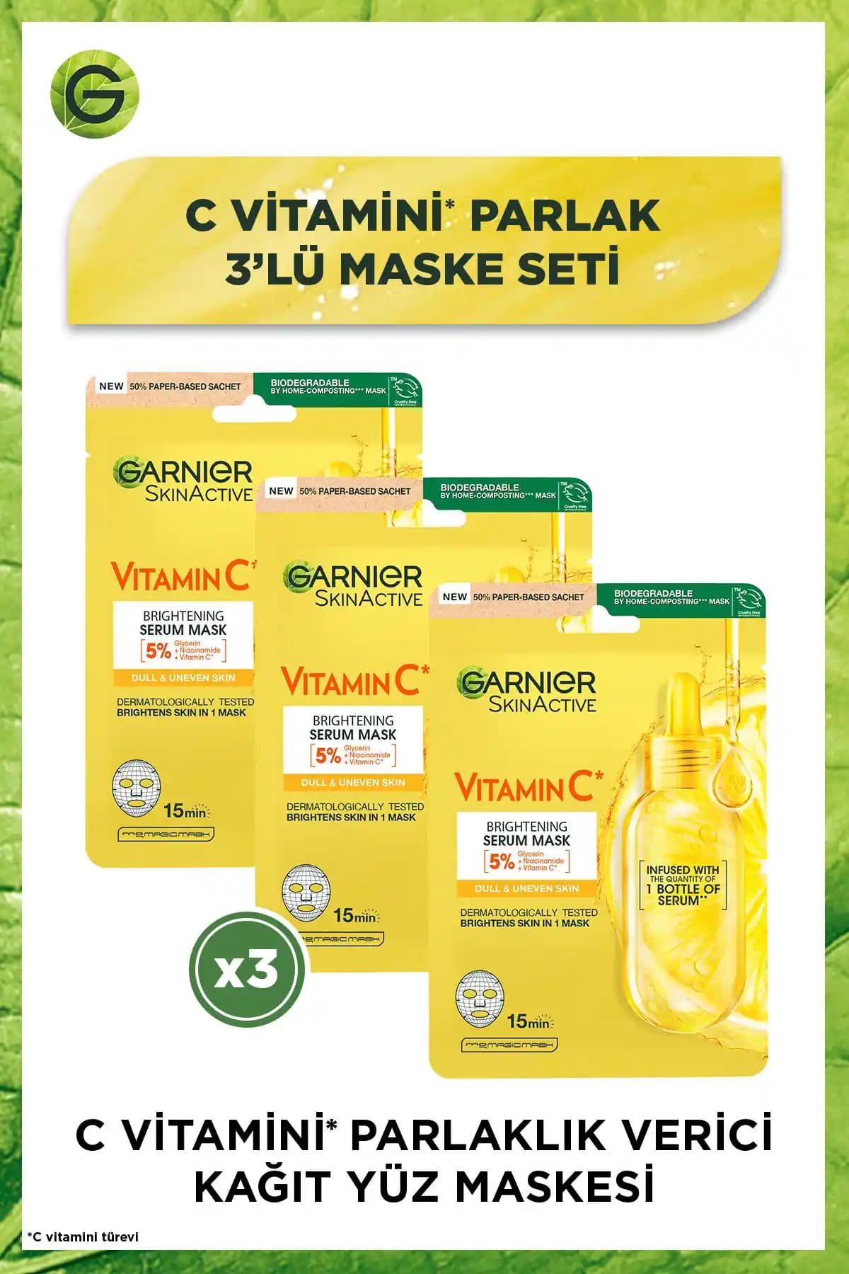 Garnier Kağıt Yüz Maskeleri Karşılaştırması: Parlaklık ve Nemlendirme Özellikleri