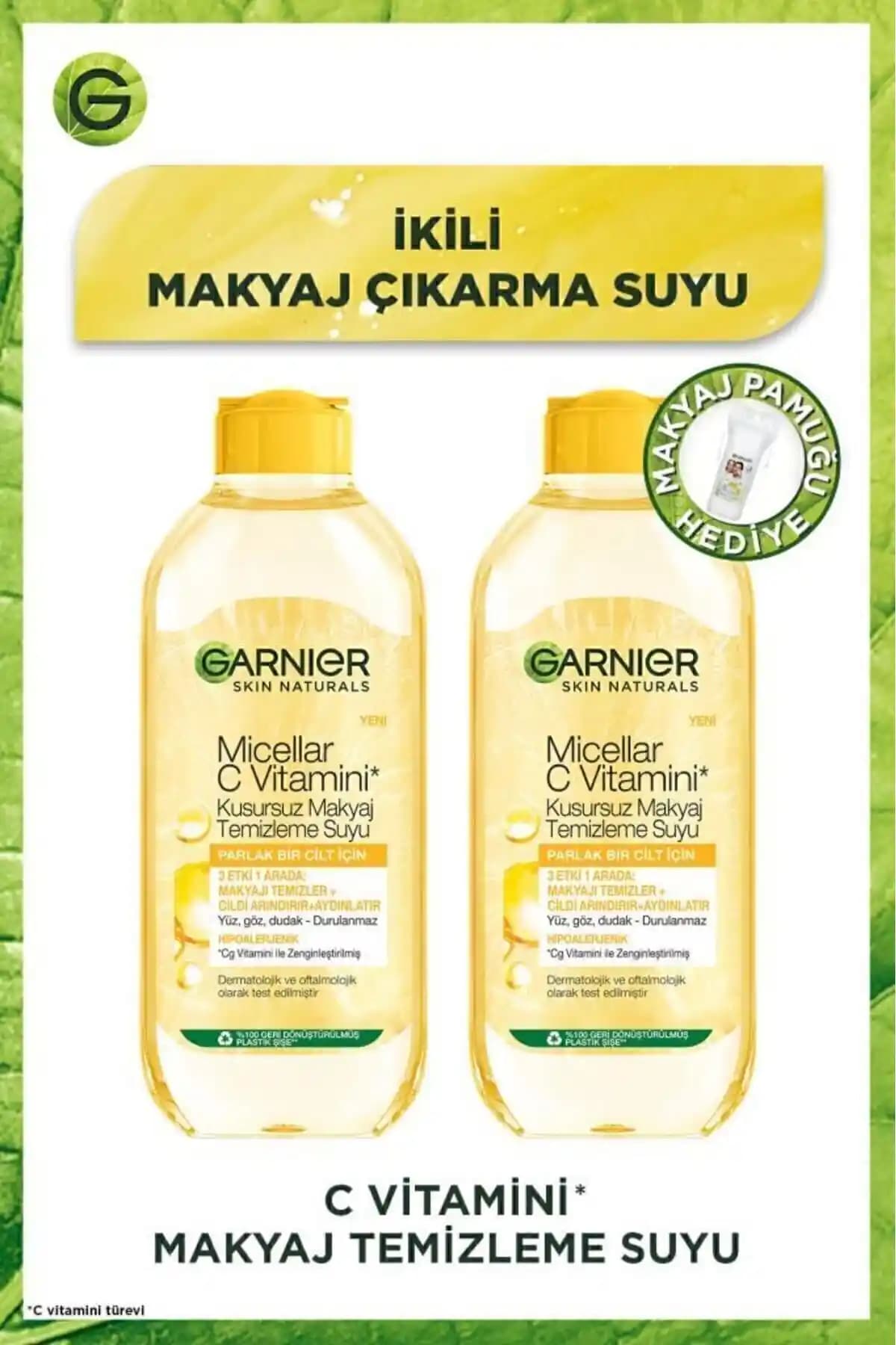 Garnier Micellar C Vitamini Temizleme Suyu: Hassas Ciltler İçin Etkili ve Pratik Çözüm