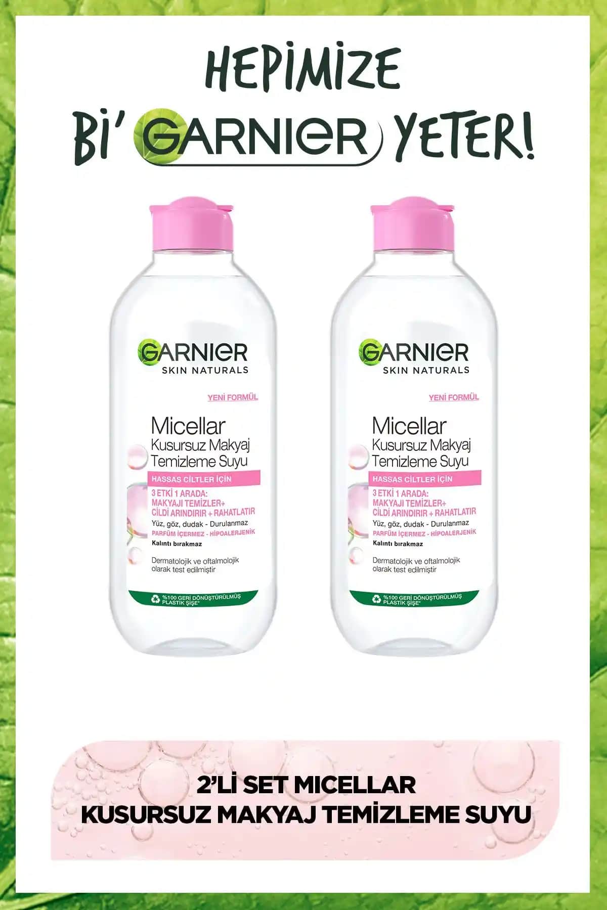Garnier Micellar Temizleme Suyu Karşılaştırması: Hassas ve C Vitamini Formülleri