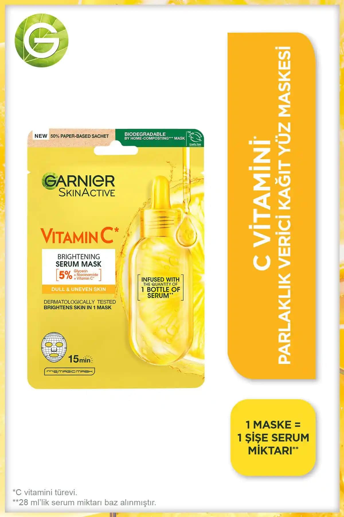 Garnier ve L'Oreal C Vitamini Maskeleri Karşılaştırması: Hangi Ürün Daha Etkili
