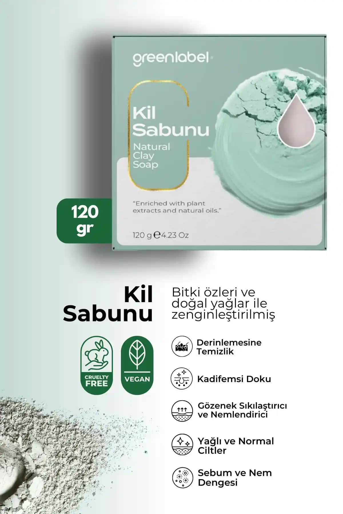 Green Label Kil Sabunu ile Doğal ve Etkili Cilt Bakımı Sağlayın