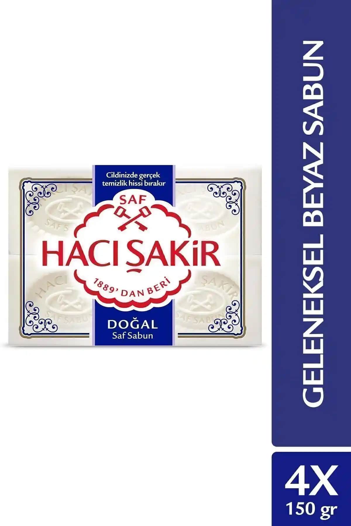 Hacı Şakir Doğal Geleneksel Saf Beyaz Sabun: Temizlik ve Güvenin Modern Yansıması
