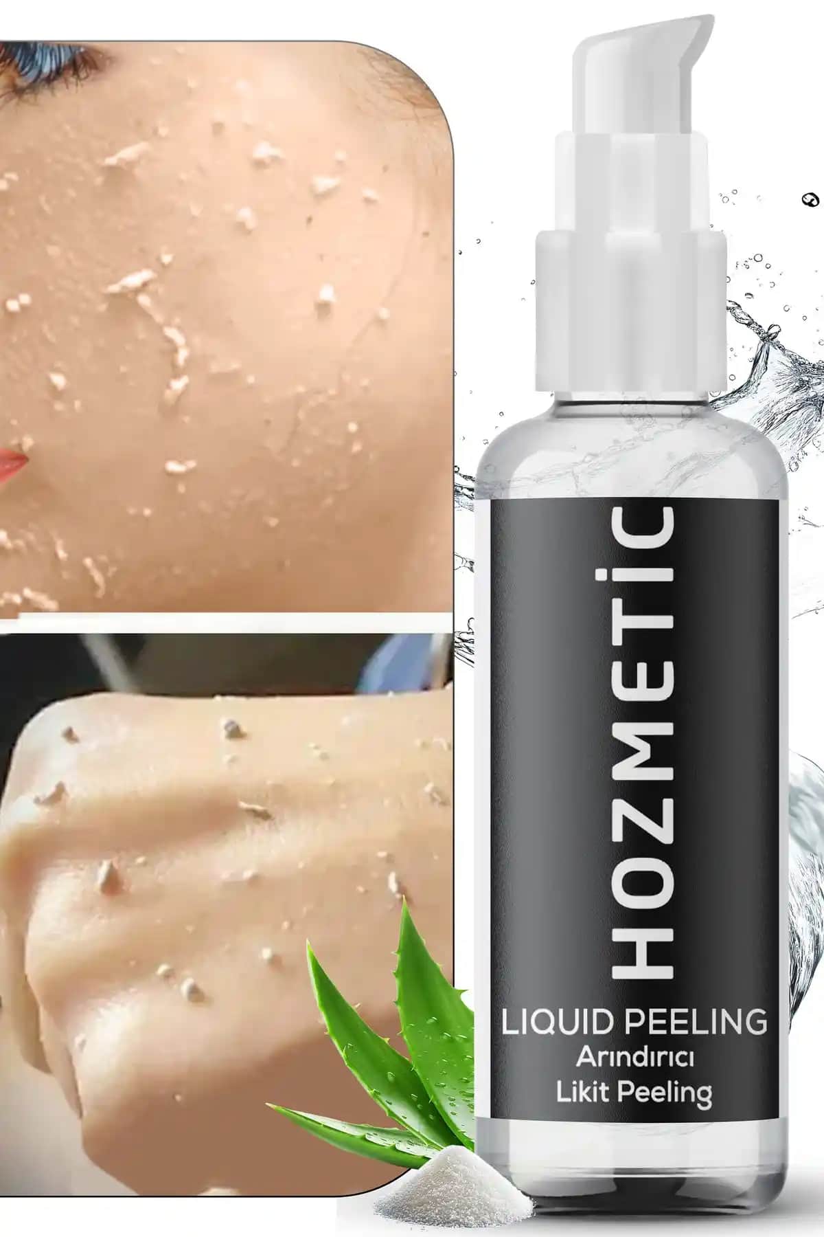HOZMETİC Anında Soyucu Krem Peeling Cilt Yenileme ve Siyah Nokta Önleyici Ürün