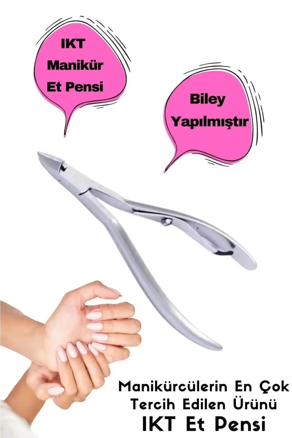IKT Profesyonel Manikür Et Pensi: Dayanıklı ve Kullanışlı Profesyonel Manikür Aracı