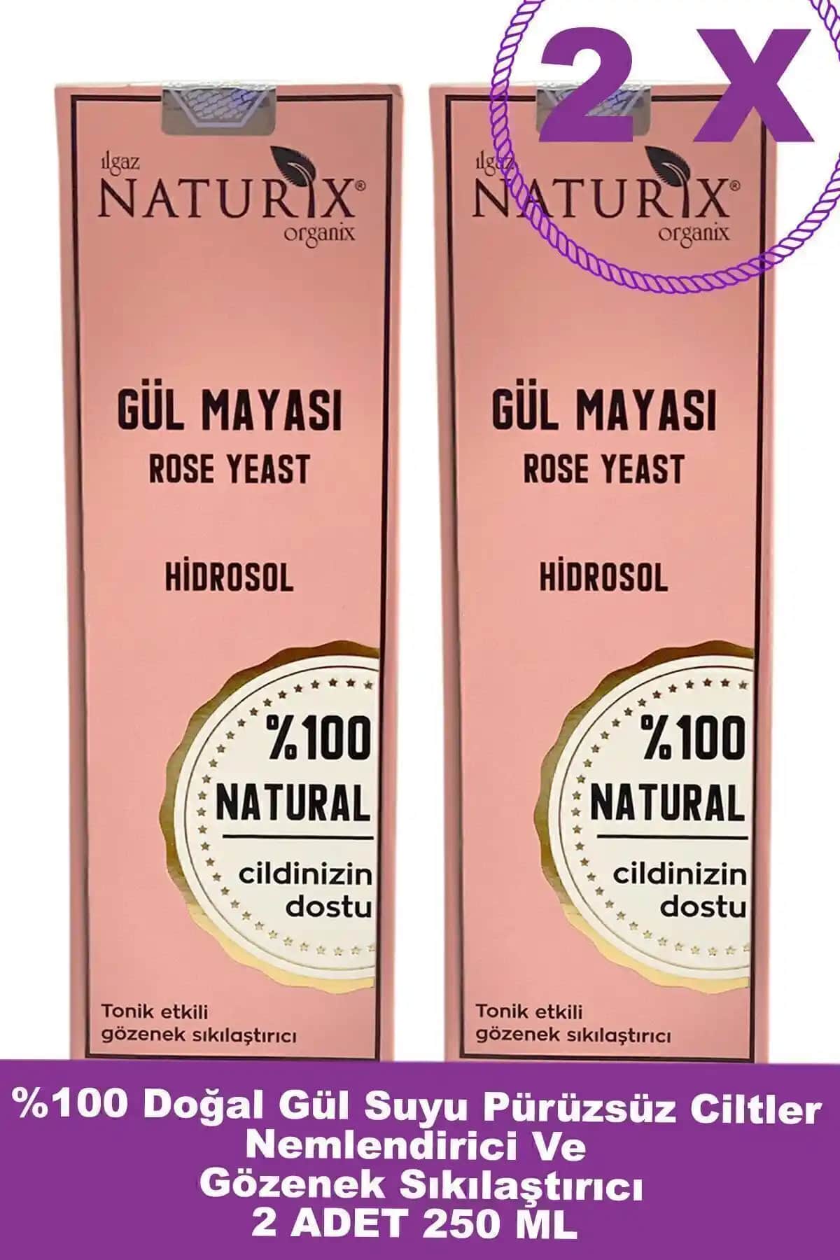 Ilgaz Naturix Organix ve Mefy Saf ve Doğal Gül Mayası Karşılaştırması