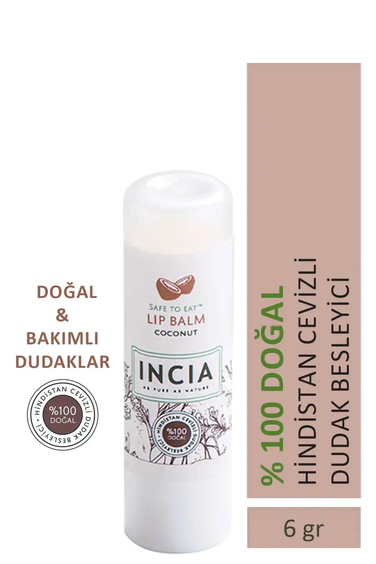 INCIA Doğal Dudak Bakım Ürünleri Karşılaştırması: Hindistan Cevizi ve Tarçın Balmı
