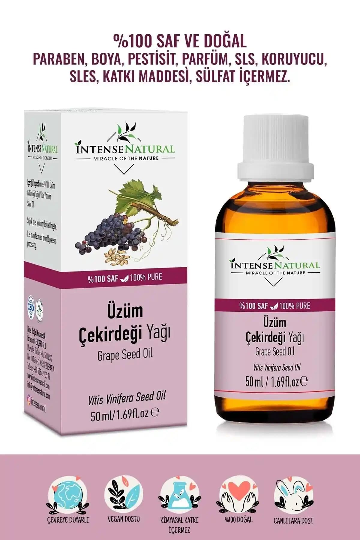 İntense Natural ve Yağevi Üzüm Çekirdeği Yağı Karşılaştırması: Farklar ve Kullanım Avantajları