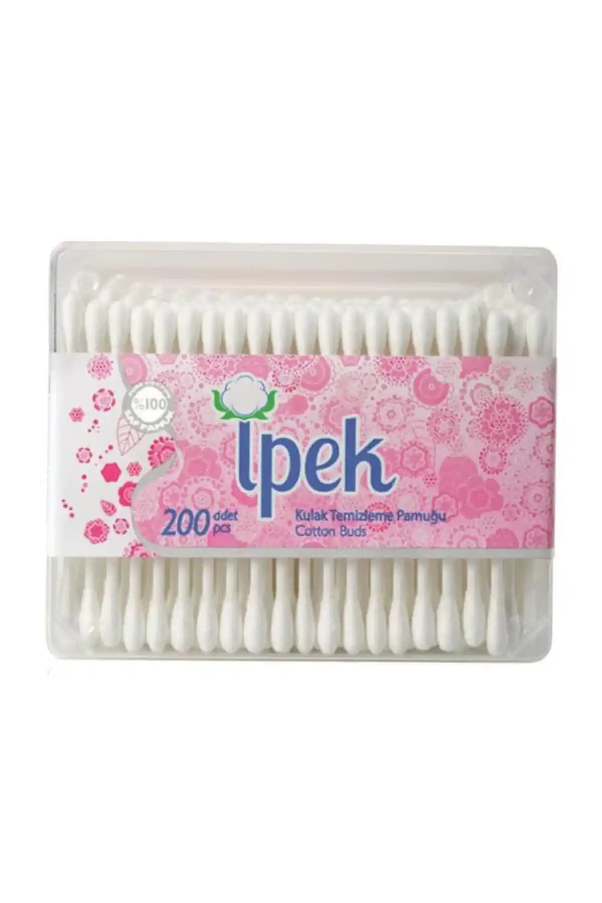 İpek Kulak Çubuğu Dikdörtgen 200'lü Güvenilir ve Pratik Kişisel Bakım Ürünü