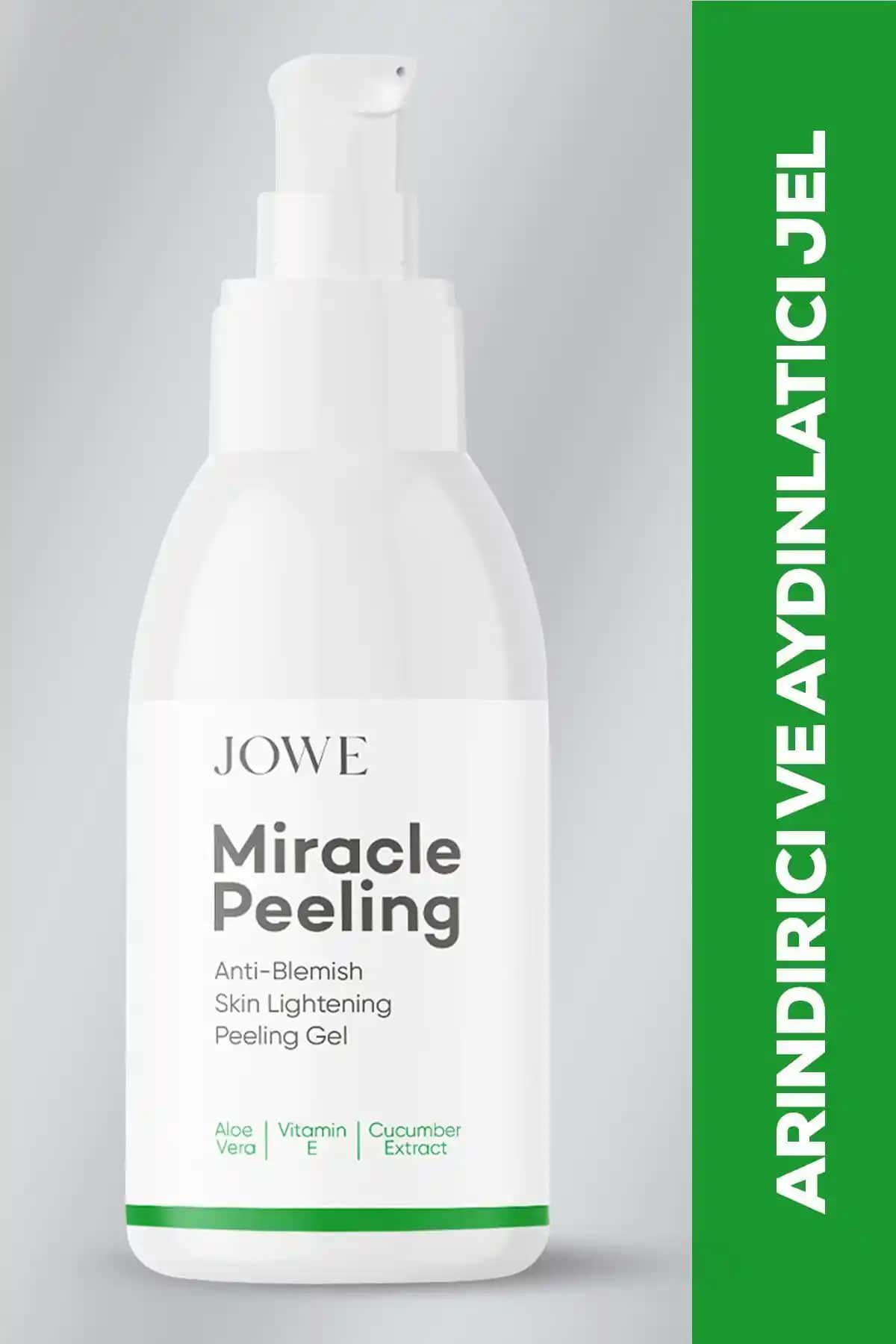 JOWE Miracle Peeling Jel ile Cilt Temizliği ve Parlaklık Sağlayan Yeni Nesil Bakım Ürünü