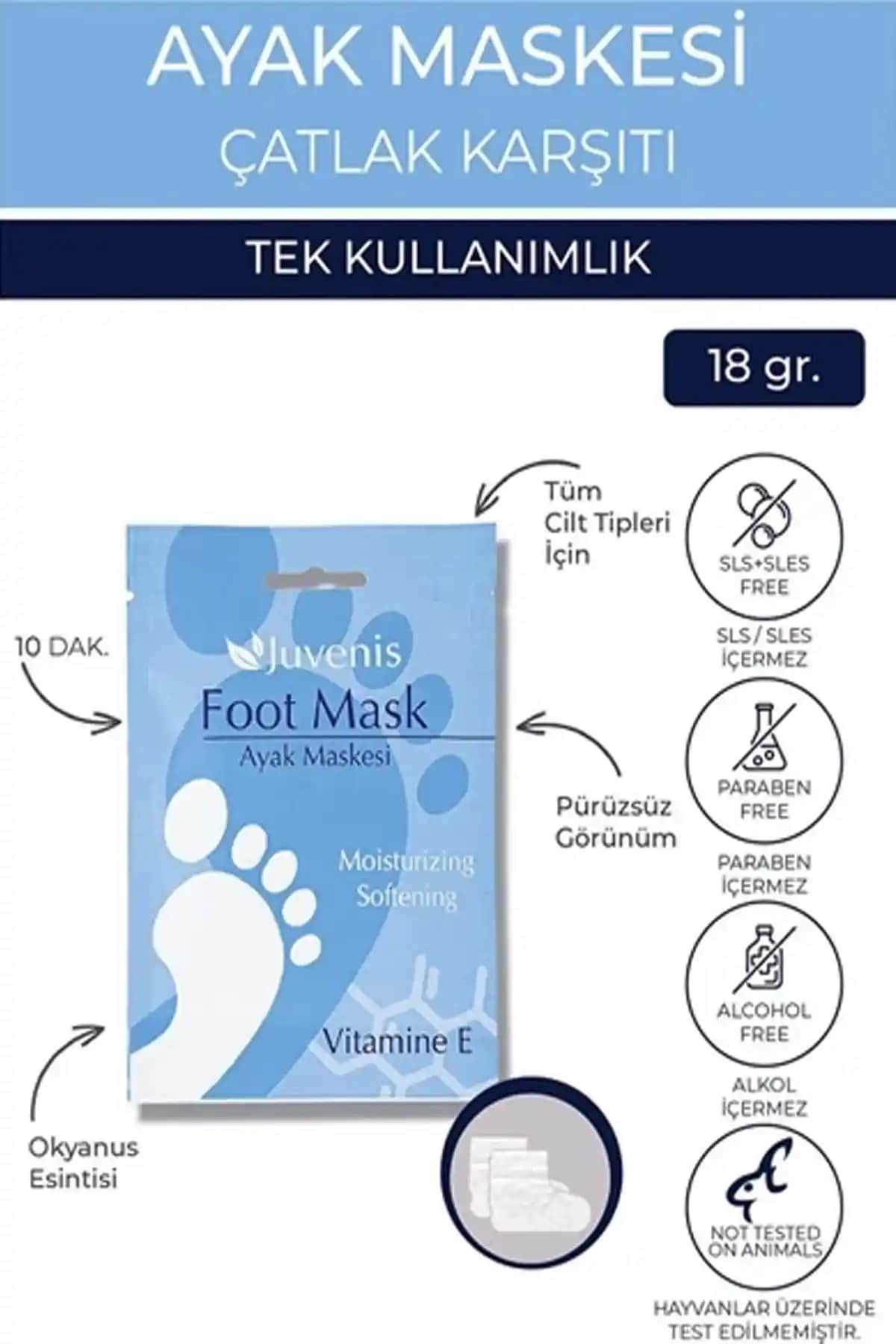 Juvenis E ve Marlett Foot Peeling Pack Ayak Maskeleri Karşılaştırması