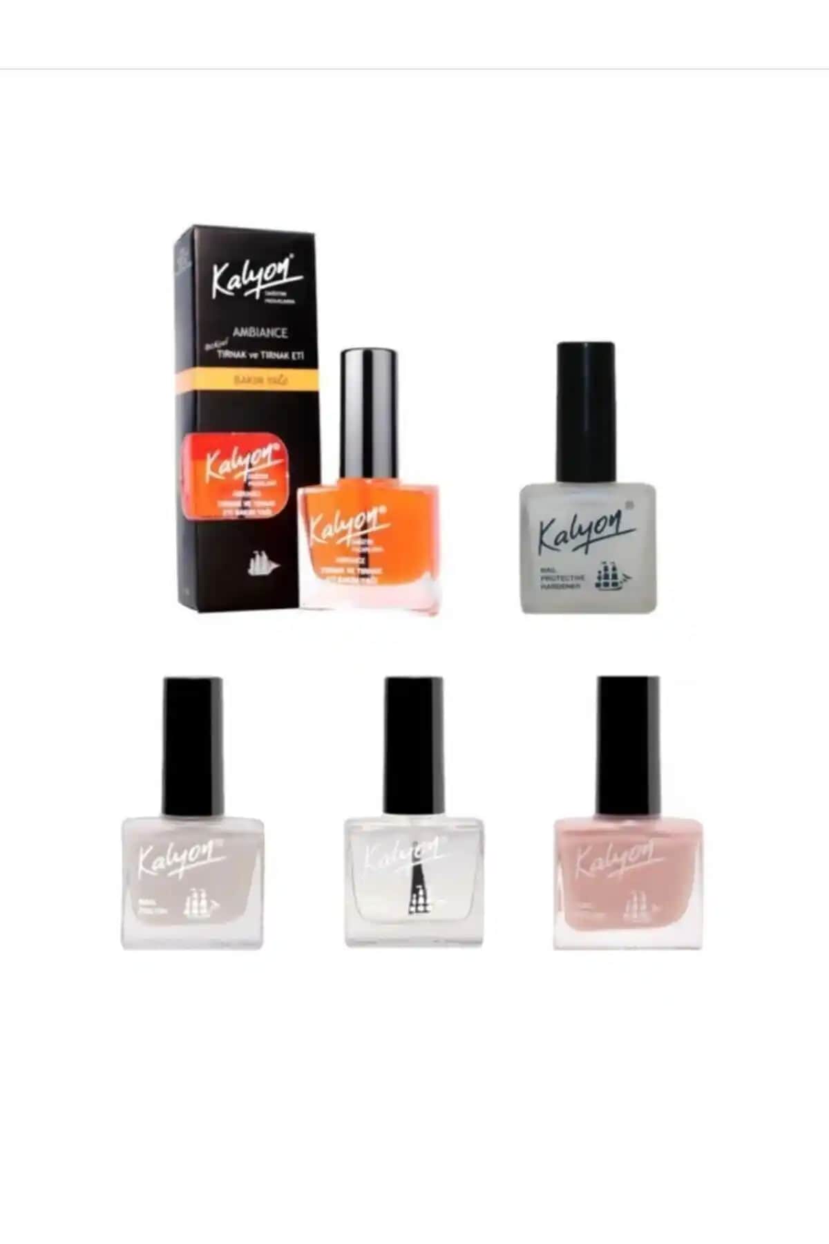 Kalyon Tırnak Bakım Seti: Sertleştirici, bakım yağı ve french seti ile sağlıklı ve estetik tırnaklar