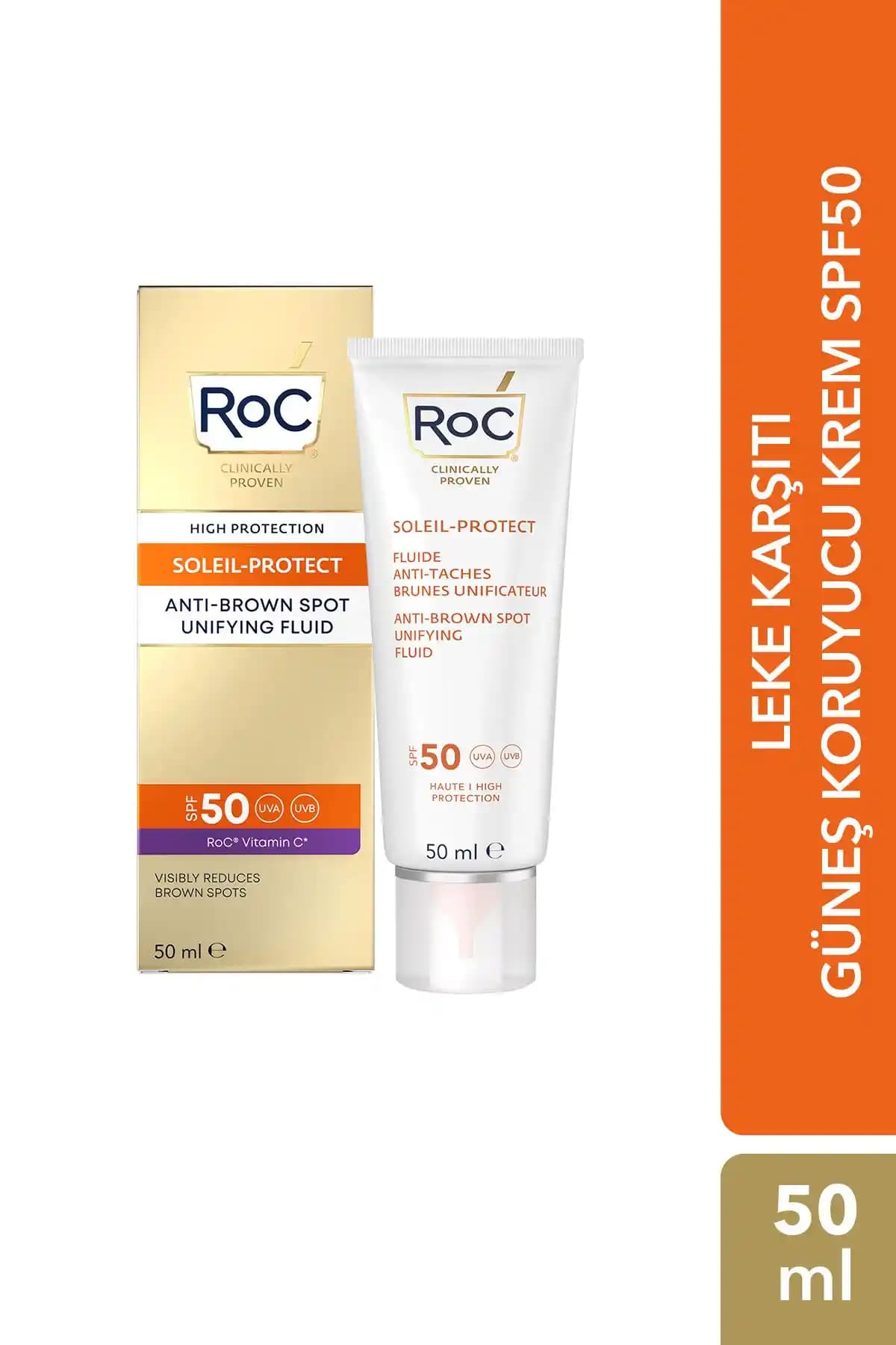 Karşılaştırma: Roc Leke Karşıtı Yüz Güneş Kremi ve Yves Rocher Antioksidan Elixir