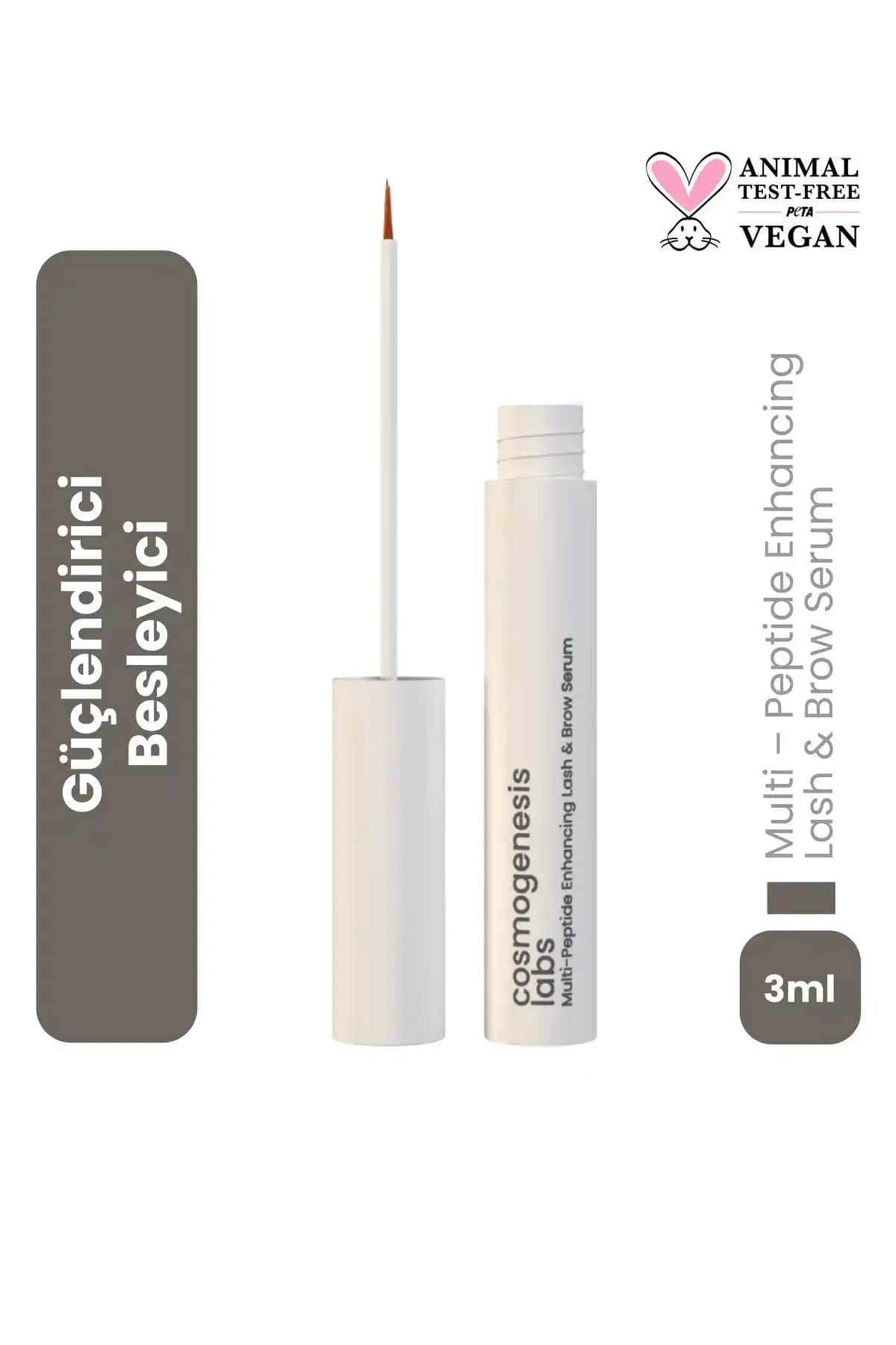 Kaş ve Kirpik Güçlendirici Serumlar Karşılaştırması: Cosmogenesis Labs ve The Derm Lab Elixir