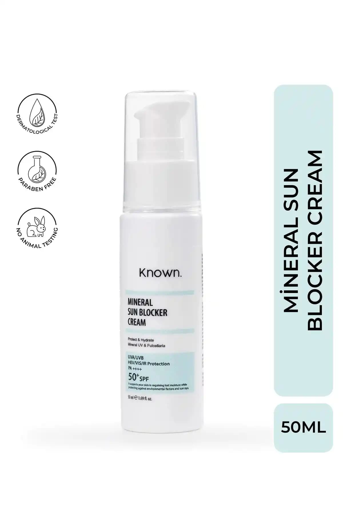 2025'te Güneşten Korunmanın Sırrı: KNOWN. Mineralli SPF 50+ Krem