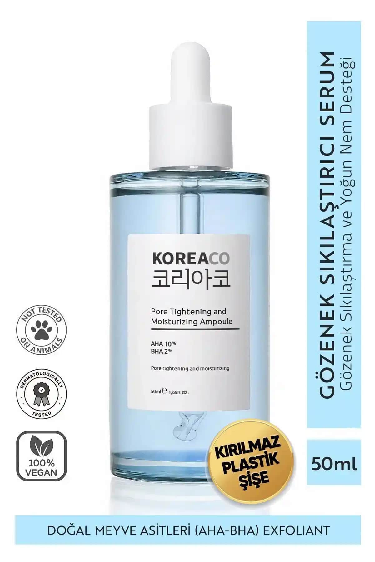 KOREACO ve Roox Beauty AHA/BHA Yüz Peeling Serumu Karşılaştırması