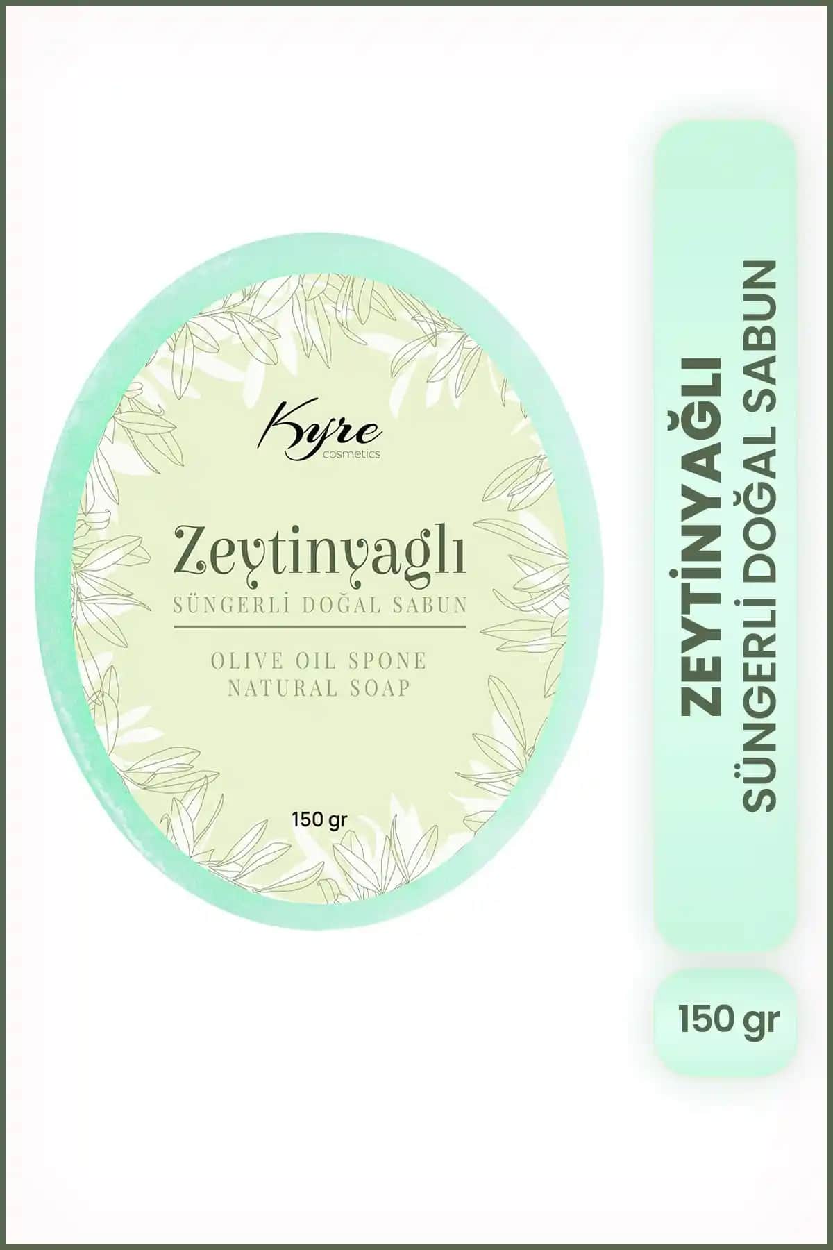 Kyre Zeytinyağlı Süngerli Doğal Sabun: Doğal ve Etkili Temizlik İçin Mükemmel Bir Seçenek