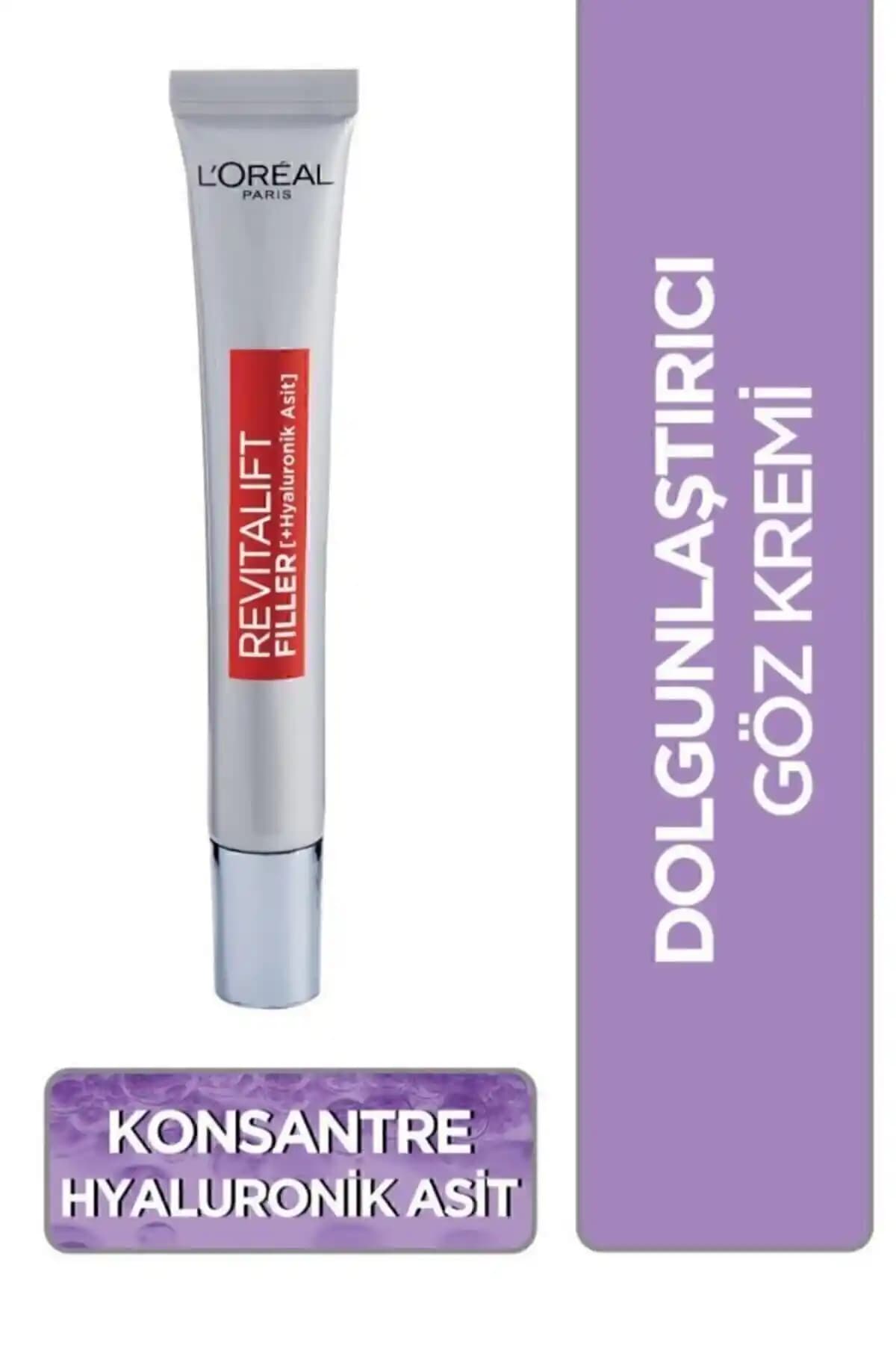 L'Oreal Paris Revitalift Filler Dolgunlaştırıcı Göz Bakım Kremi: Yaşlanma ve Nemlendirme Çözümü