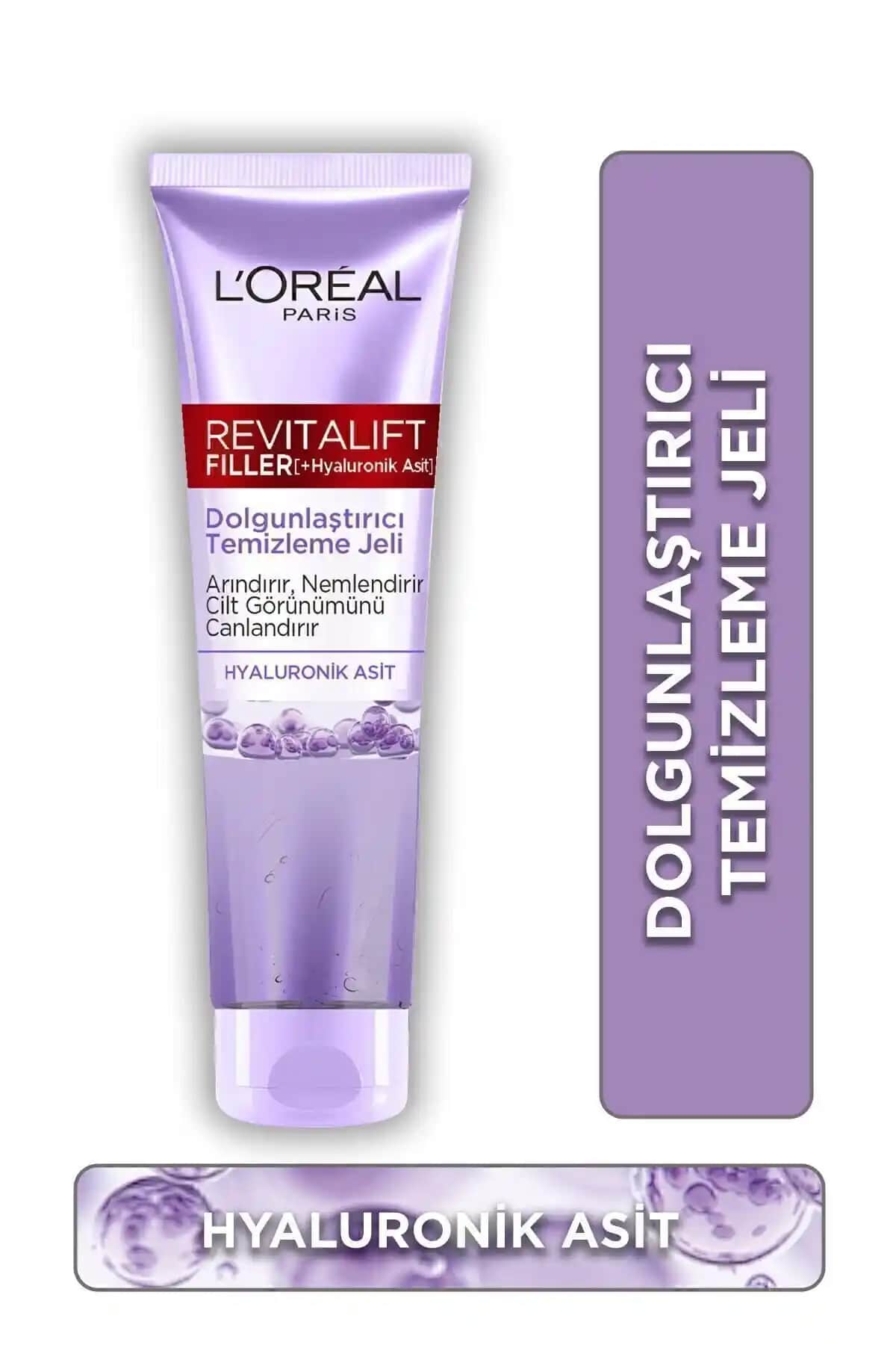L'Oreal Paris Revitalift Filler Dolgunlaştırıcı Temizleme Jeli: Derinlemesine Temizlik ve Dolgunluk Sağlar
