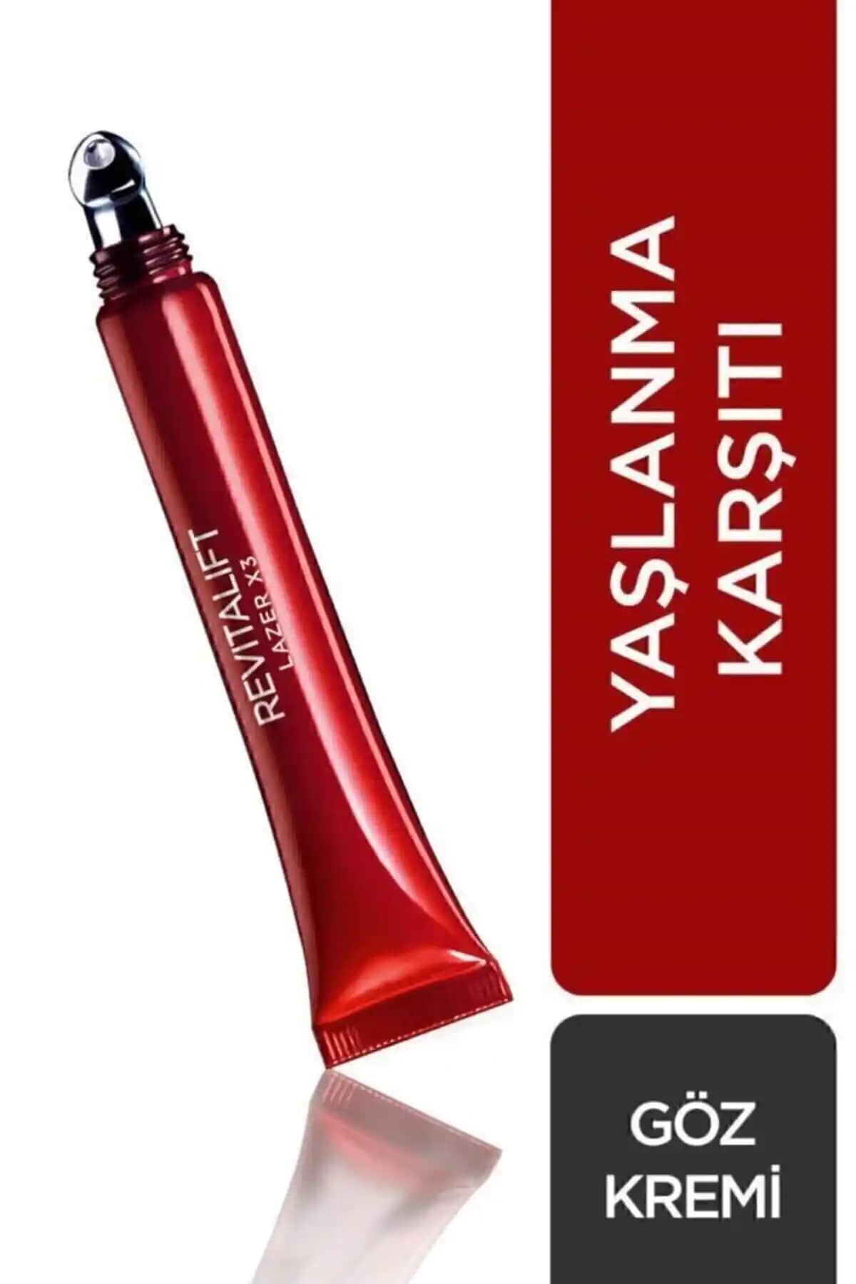 L'Oreal Paris Revitalift Lazer X3 Göz Bakım Kremi: Yaşlanma Karşıtı ve Cilt Yenileme Özellikleri