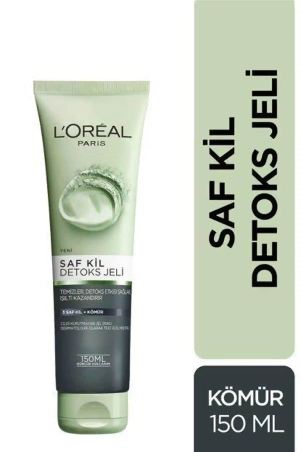 L'Oreal Paris Saf Kil Temizleyici Jel ile Derinlemesine Cilt Temizliği ve Arındırma