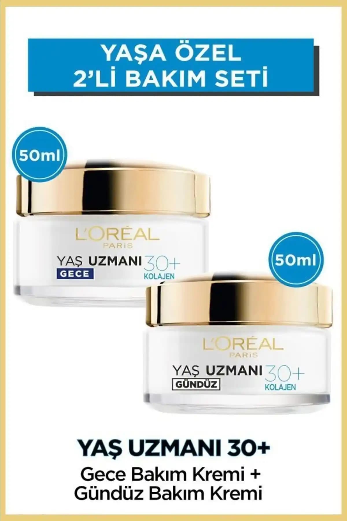 L'Oreal Paris Yaş Uzmanı 30+ ve 40+ Kırışıklık Karşıtı Krem Setleri Karşılaştırması ve Kullanım Rehberi