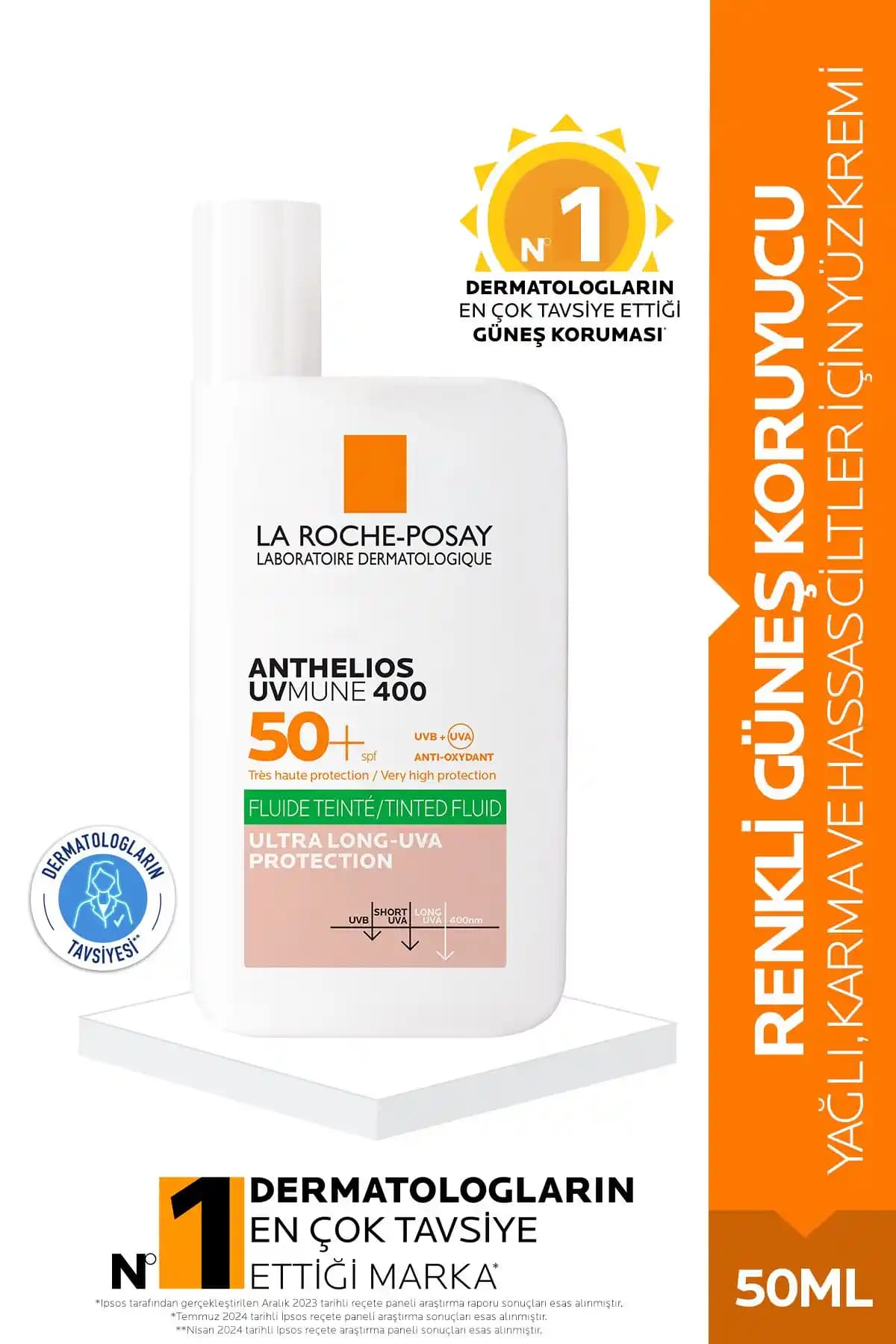 La Roche Posay Anthelios Oil Control Fluid 50 Renkli Yüz Güneş Kremi İncelemesi ve Kullanım Rehberi