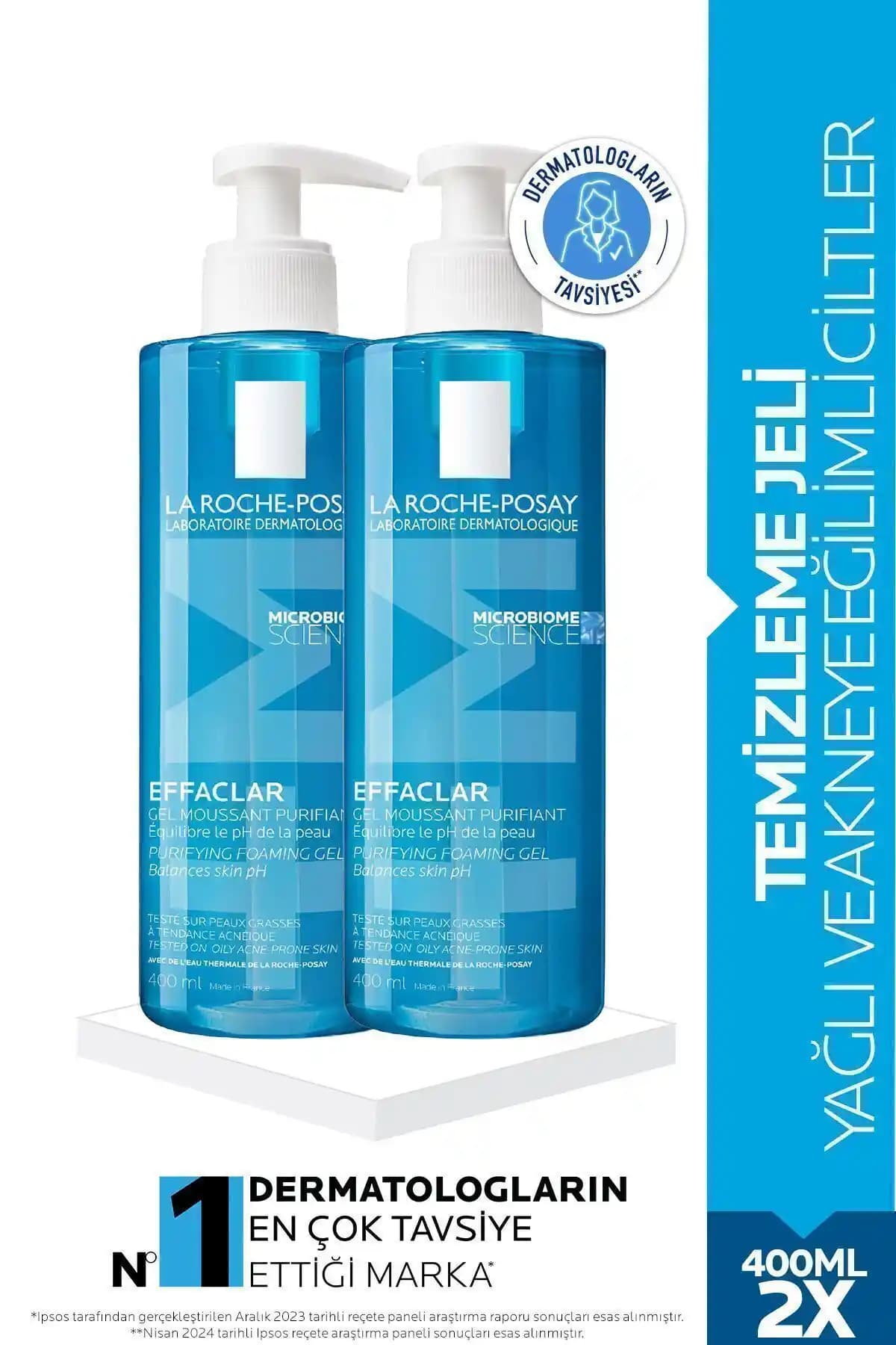 La Roche Posay Effaclar Jel: Yağlı ve Akneye Eğilimli Ciltler İçin Güçlü Temizleme Çözümü
