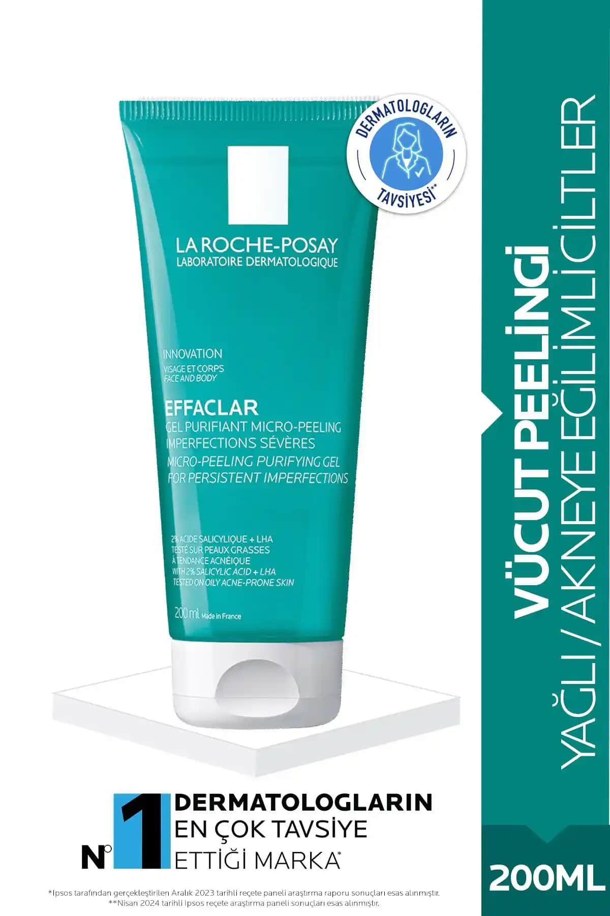 La Roche Posay Effaclar Mikro Vücut Peelingi İncelemesi ve Kullanım Rehberi