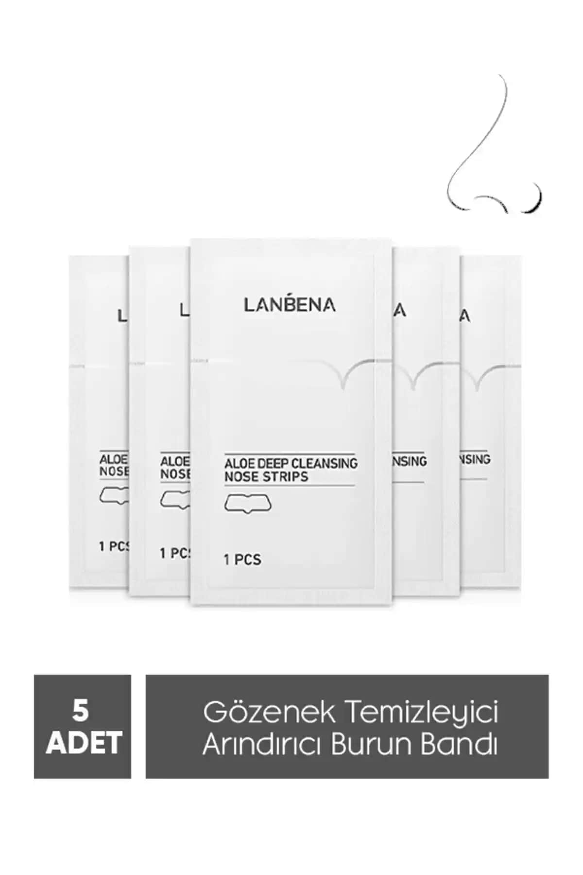 LANBENA Siyah Nokta Burun Bandı ile Gözenekleri Arındıran ve Siyah Noktaları Gidermeye Yönelik Etkili Çözüm