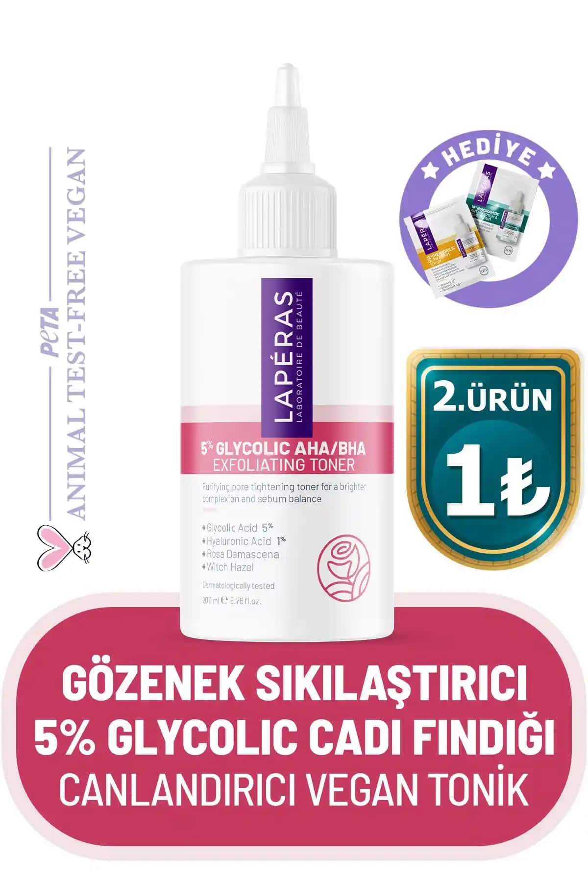 LAPERAS Ca Fındığı Tonik ve Sivilce Karşıtı Temizleme Jeli Karşılaştırması