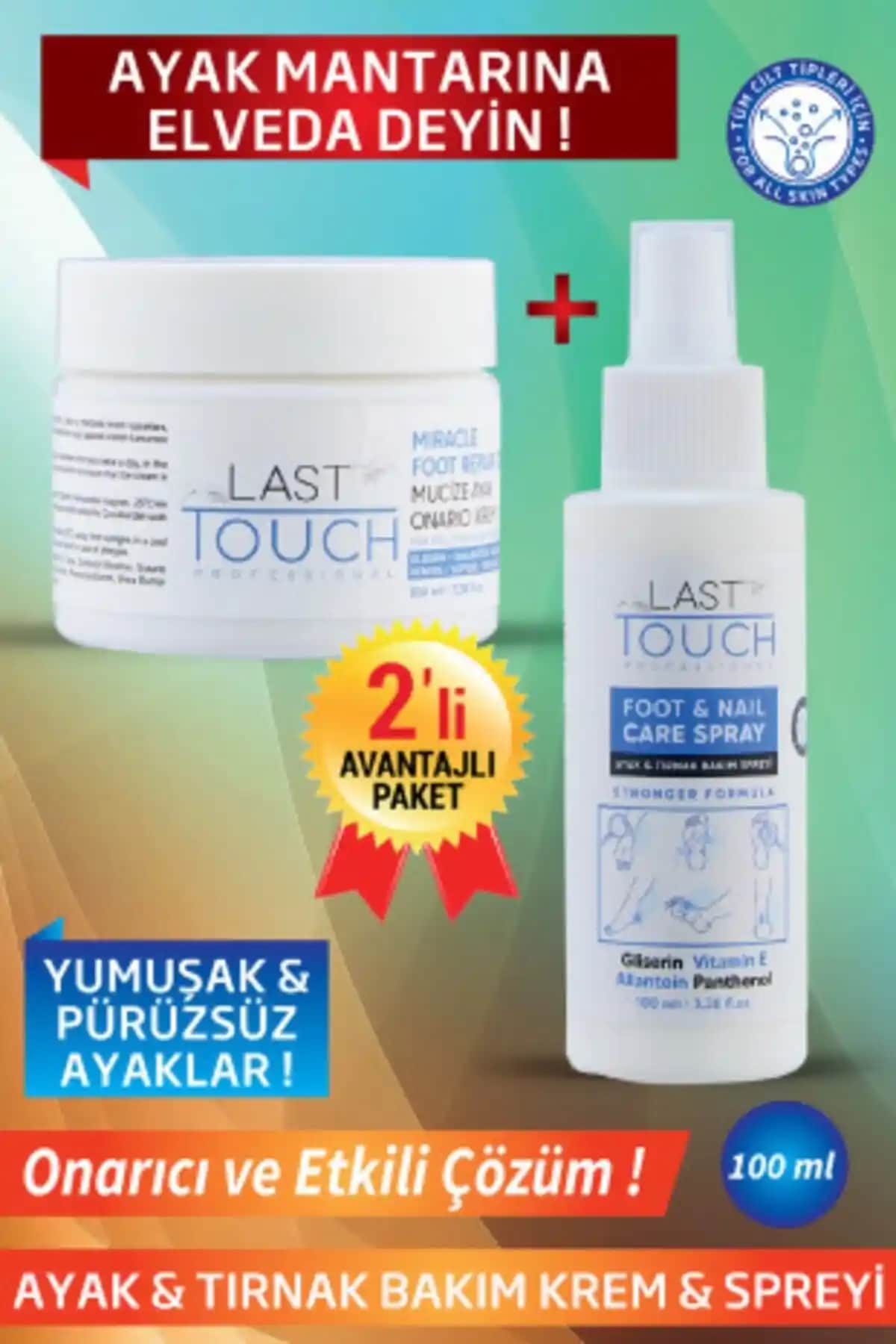Last Touch Çatlak Onarıcı ve Mantar Spreyi ile Ayak Sağlığınızı Koruyun