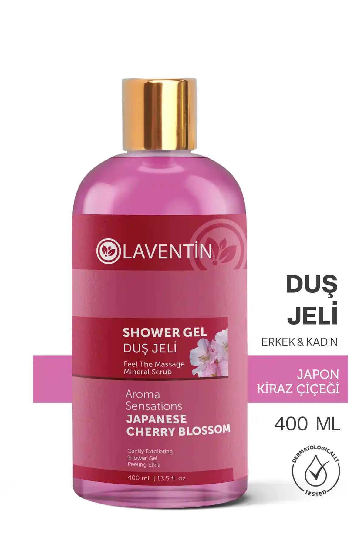 Laventin Japon Kiraz Çiçeği Duş Jeli: Doğal ve Ferahlatıcı Cilt Bakım Ürünü