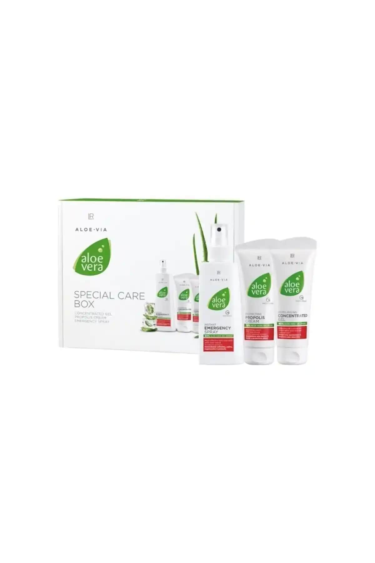 LR Aloe Via Aloe Vera Special Care Box Çok Yönlü Cilt Bakım ve İlk Yardım Seti