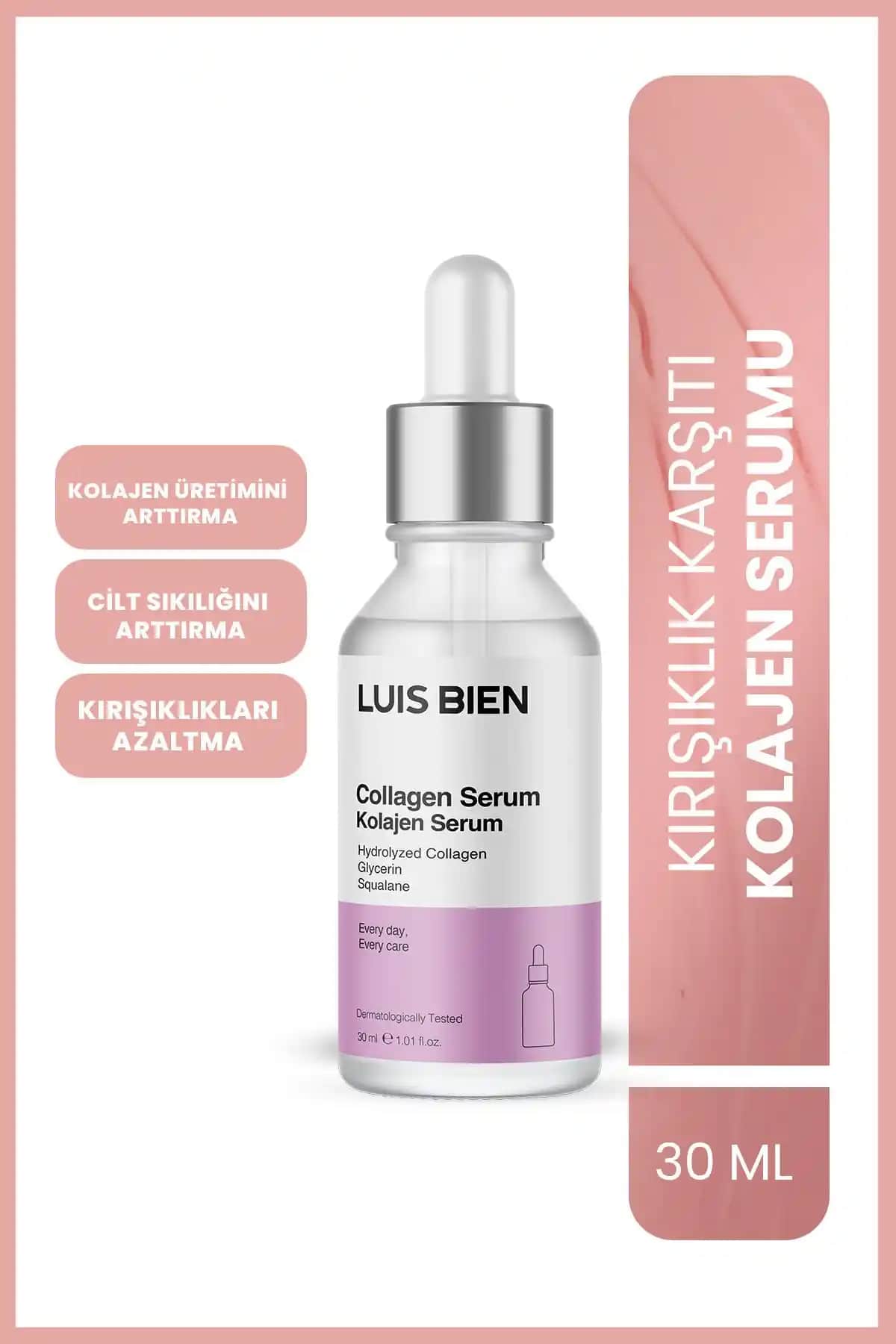Luis Bien Kolajen Yüz Serumu ile Cilt Yenileme ve Yaşlanma Karşıtı Bakım
